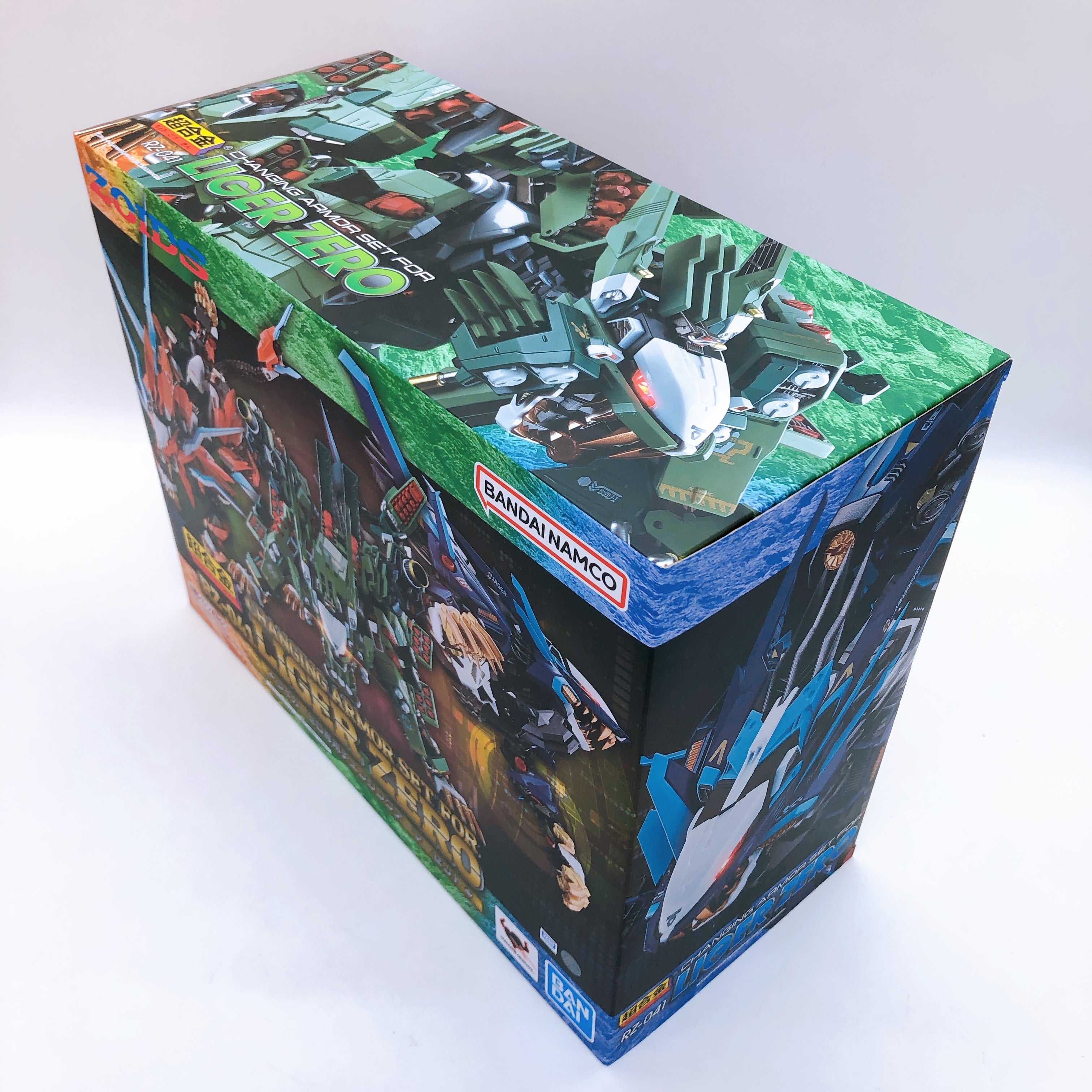 Chogokin ZOIDS Changing Armor Set for RZ-041 Liger Zero Figure Parts Bandai NEW