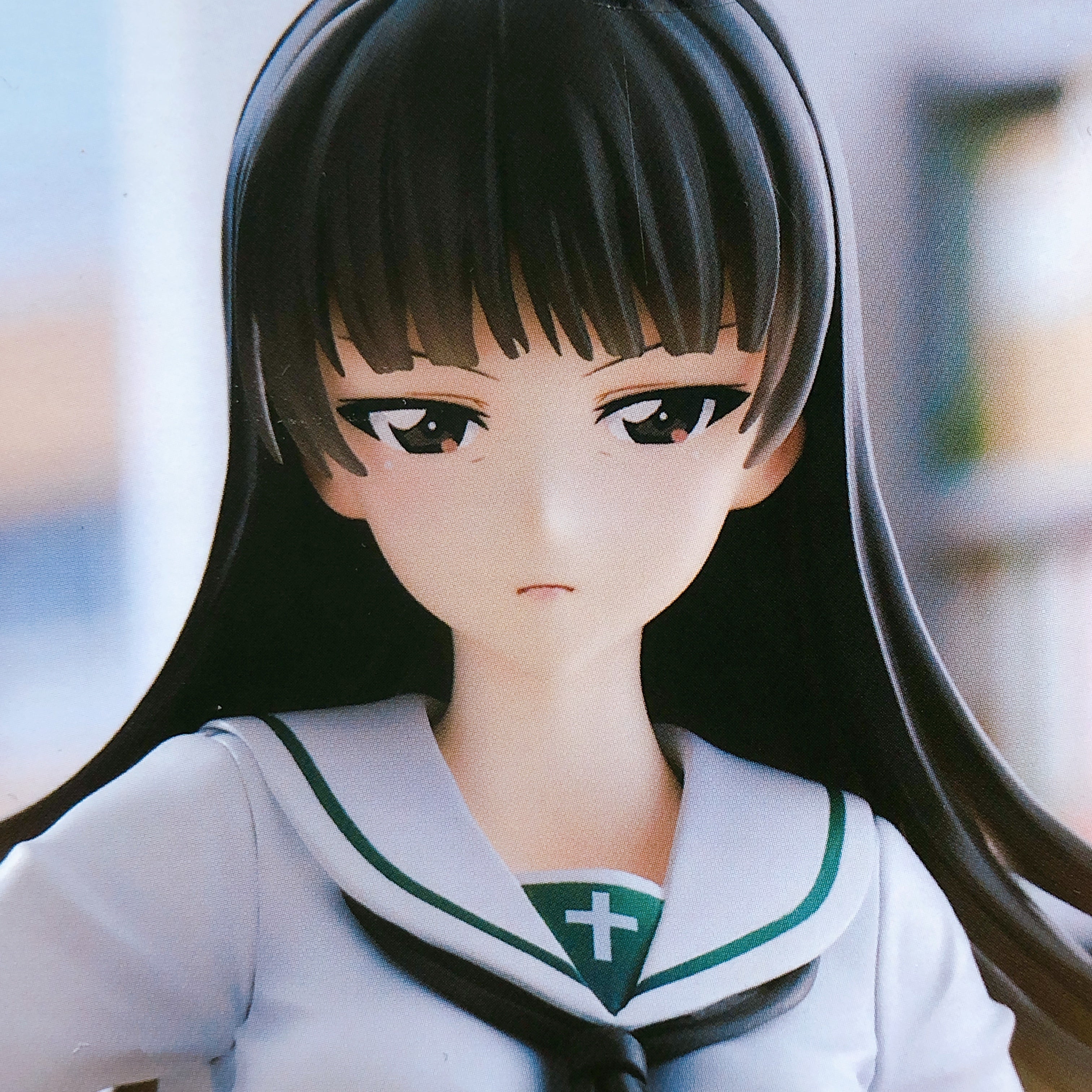 Girls und Panzer Shiho Nishizumi Oarai Joshi 1/7 Scale Figure Wave Dream Tech