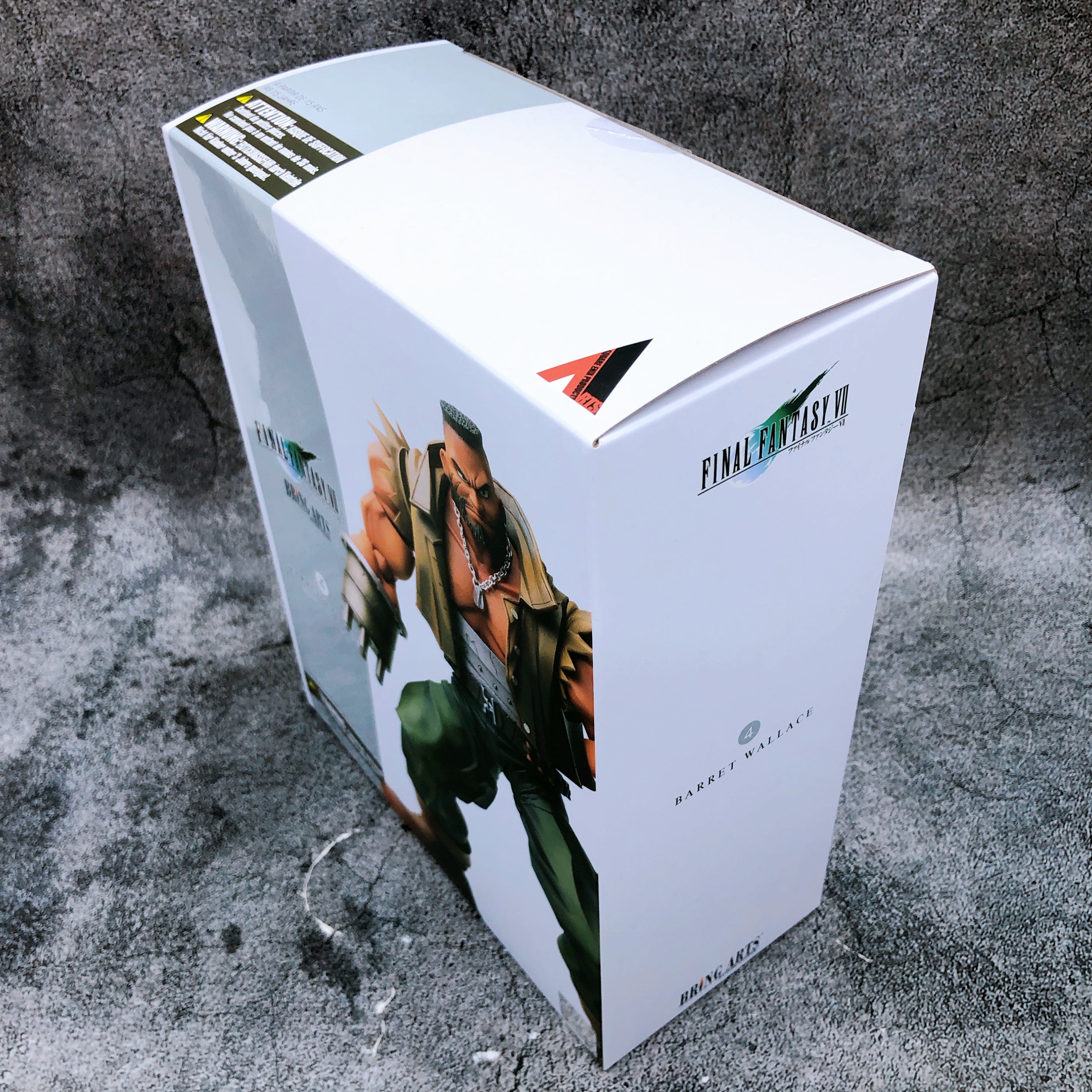 Bring Arts Final Fantasy VII Barret Wallace Action Figure Square Enix NEW