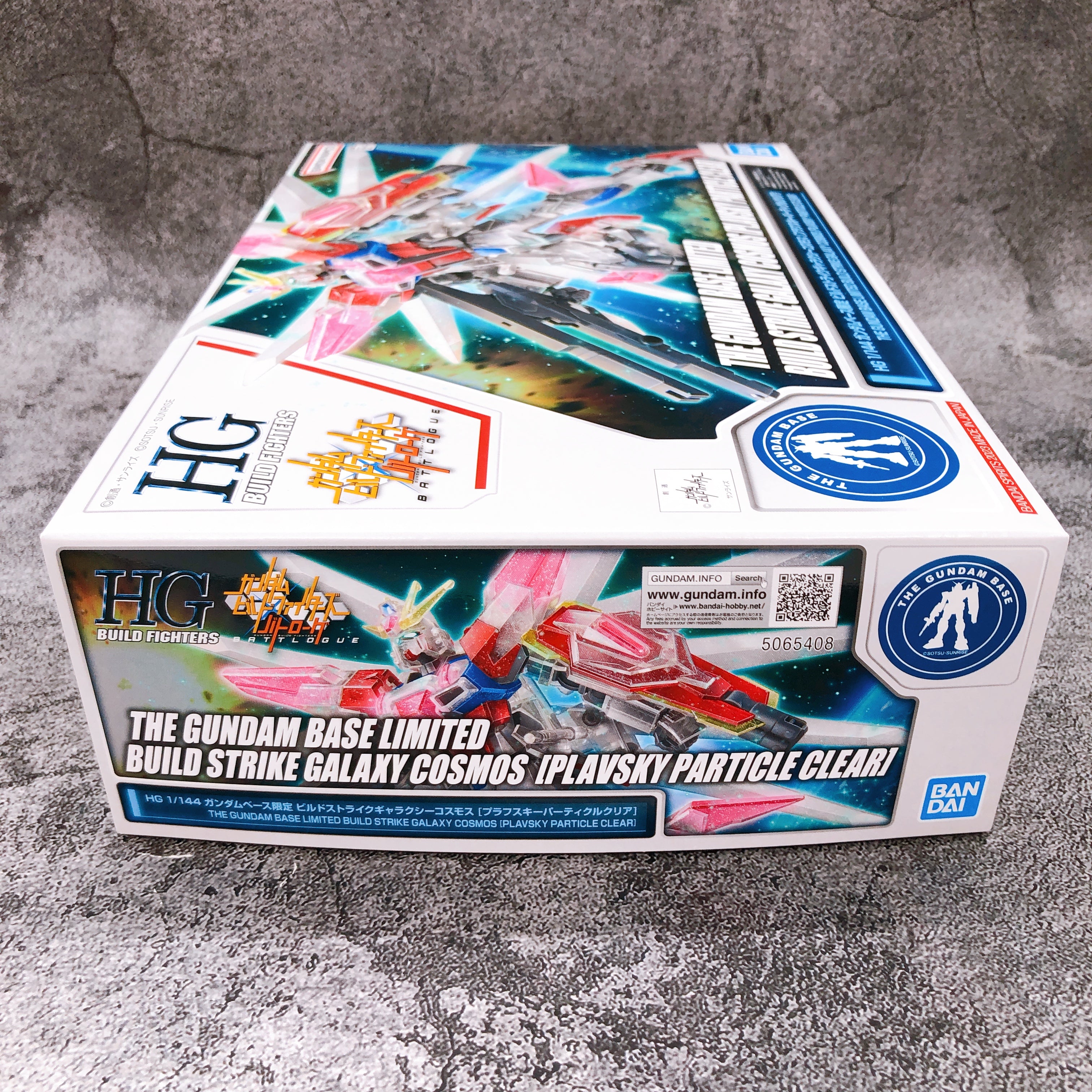 HG 1/144 Build Strike Galaxy Cosmos Plavsky Particle Clear Model Kit Bandai NEW