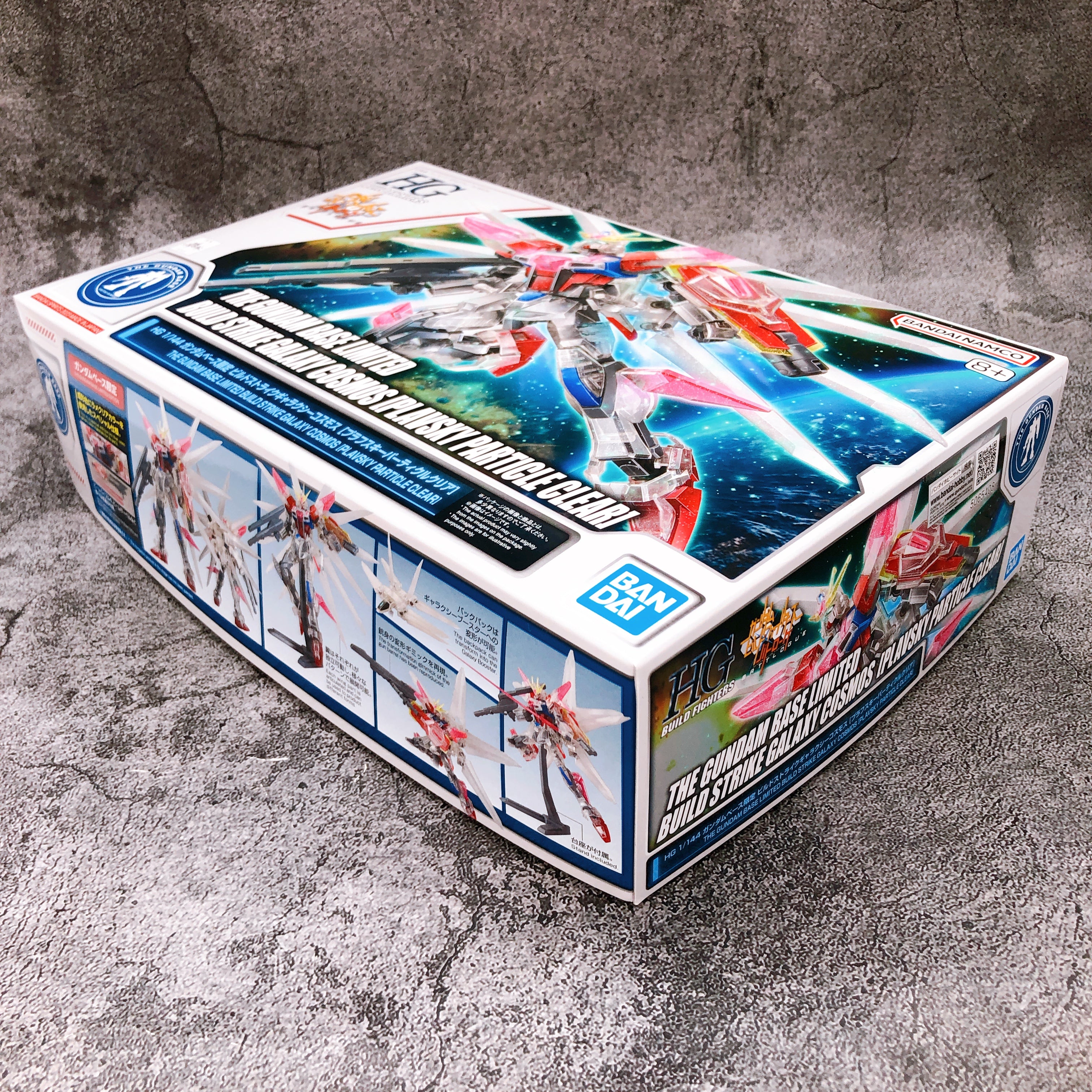 HG 1/144 Build Strike Galaxy Cosmos Plavsky Particle Clear Model Kit Bandai NEW