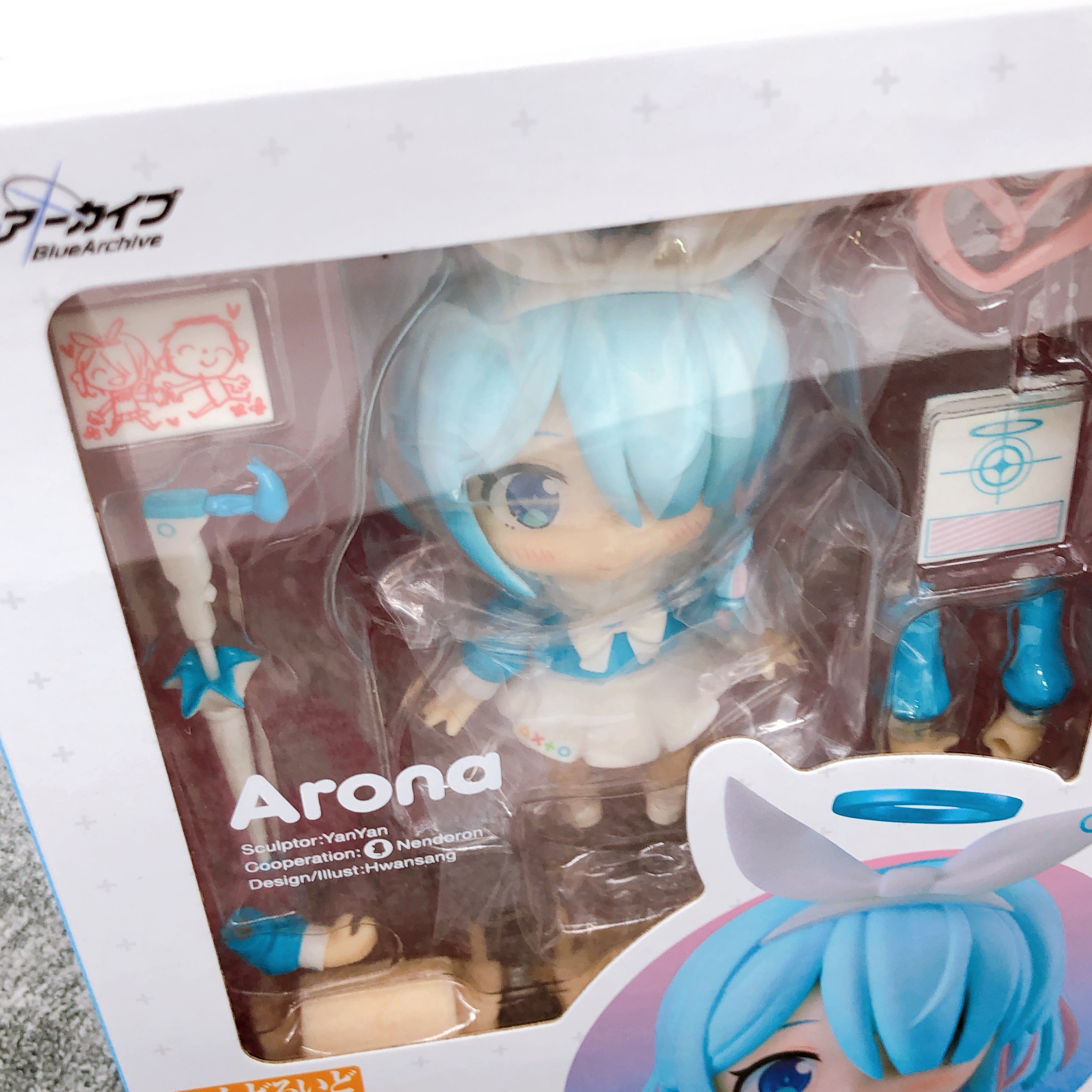 Blue Archive Arona Nendoroid 2245 Action Figure Good Smile Company Japan Sealed