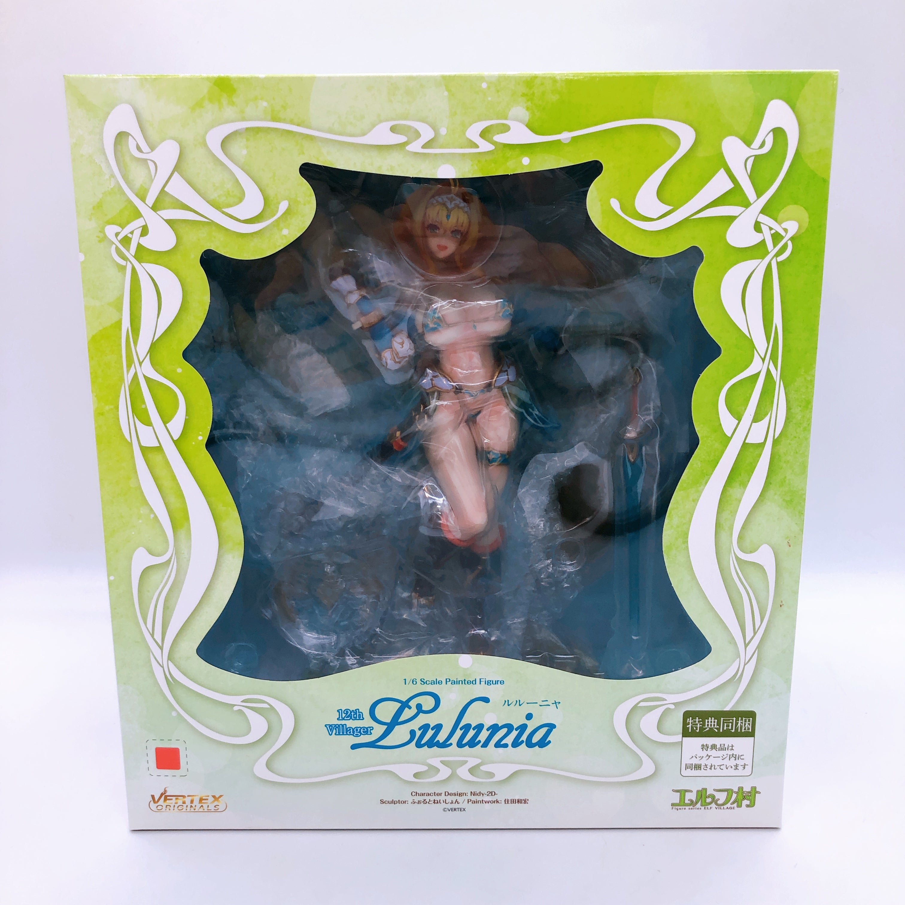 VERTEX Elf Village 12th Villager Lulunia Limited ver. 1/6 Scale PVC Figure NEW