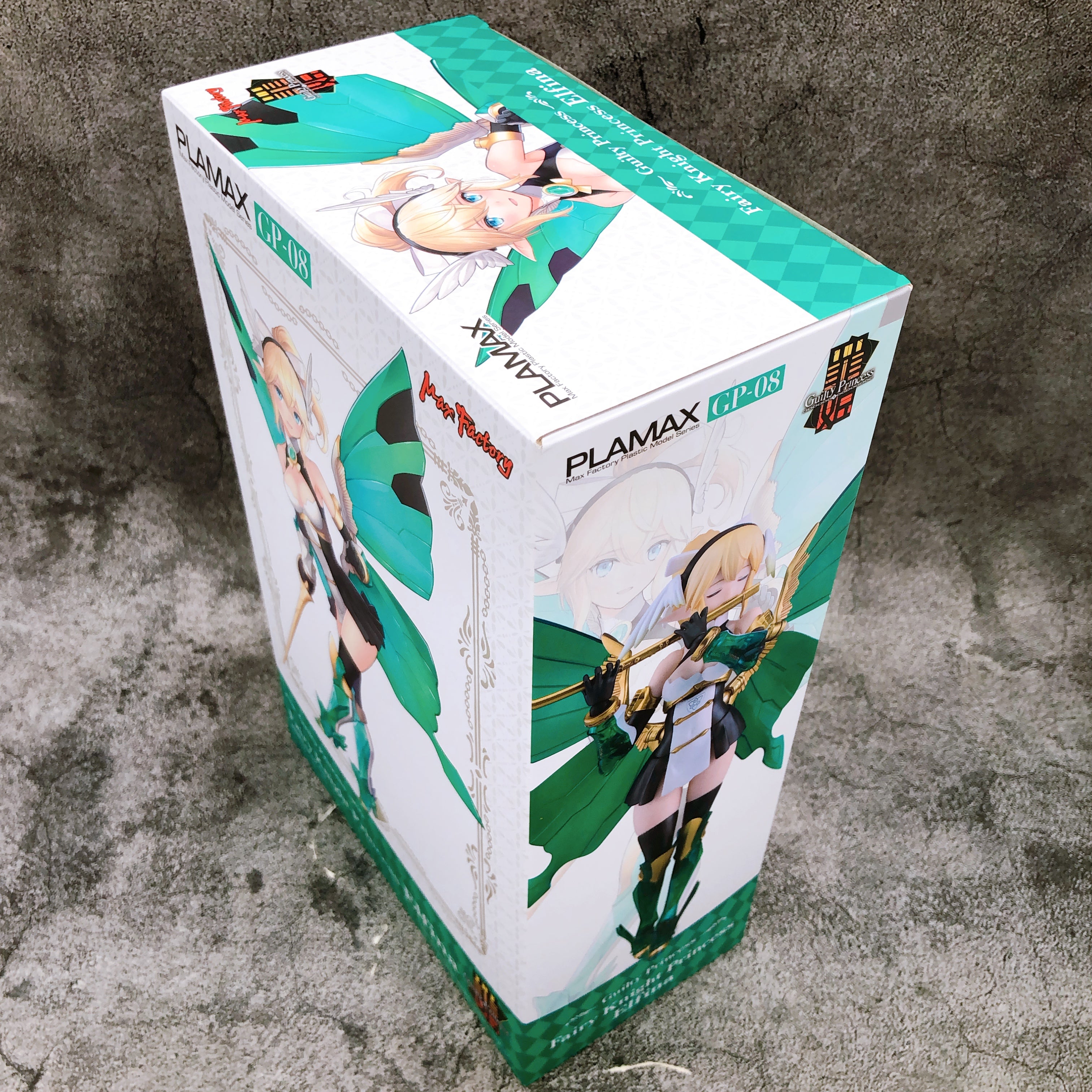 Guilty Princess Fairy Knight Princess Elfina PLAMAX GP-08 Model Kit Japan NEW