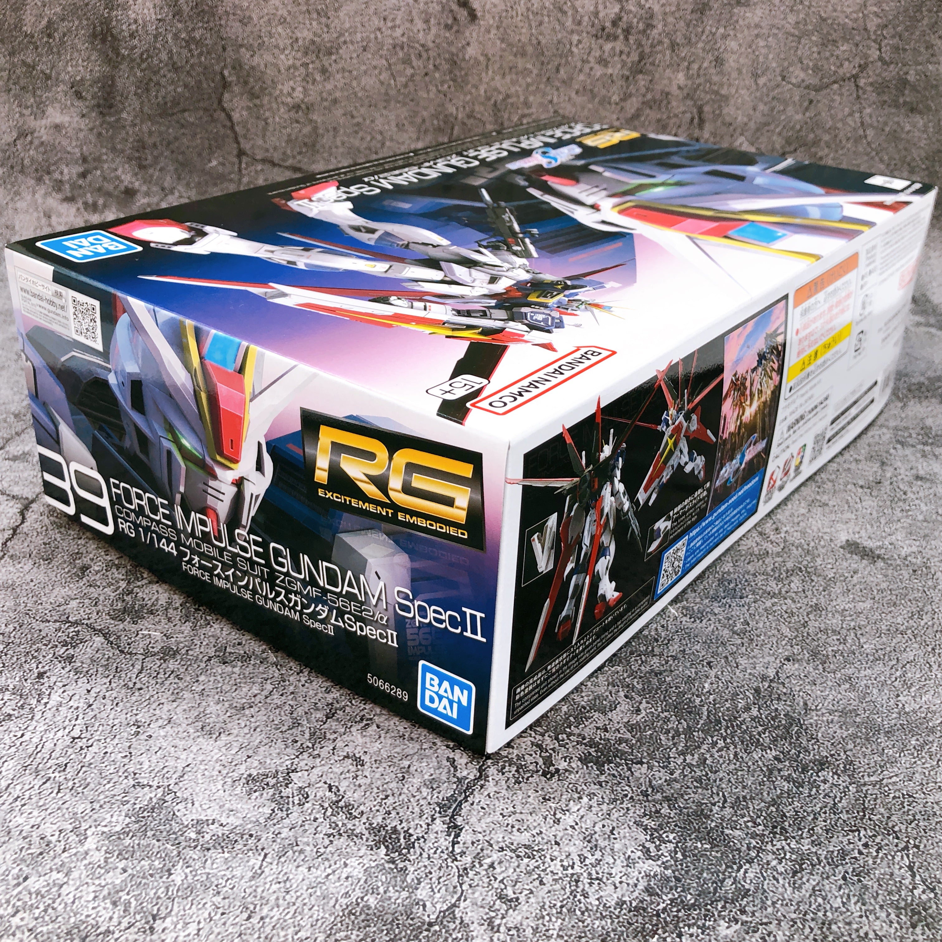 RG 1/144 Force Impulse Gundam Spec II Gunpla Model Kit Bandai Japan NEW FASTSHIP