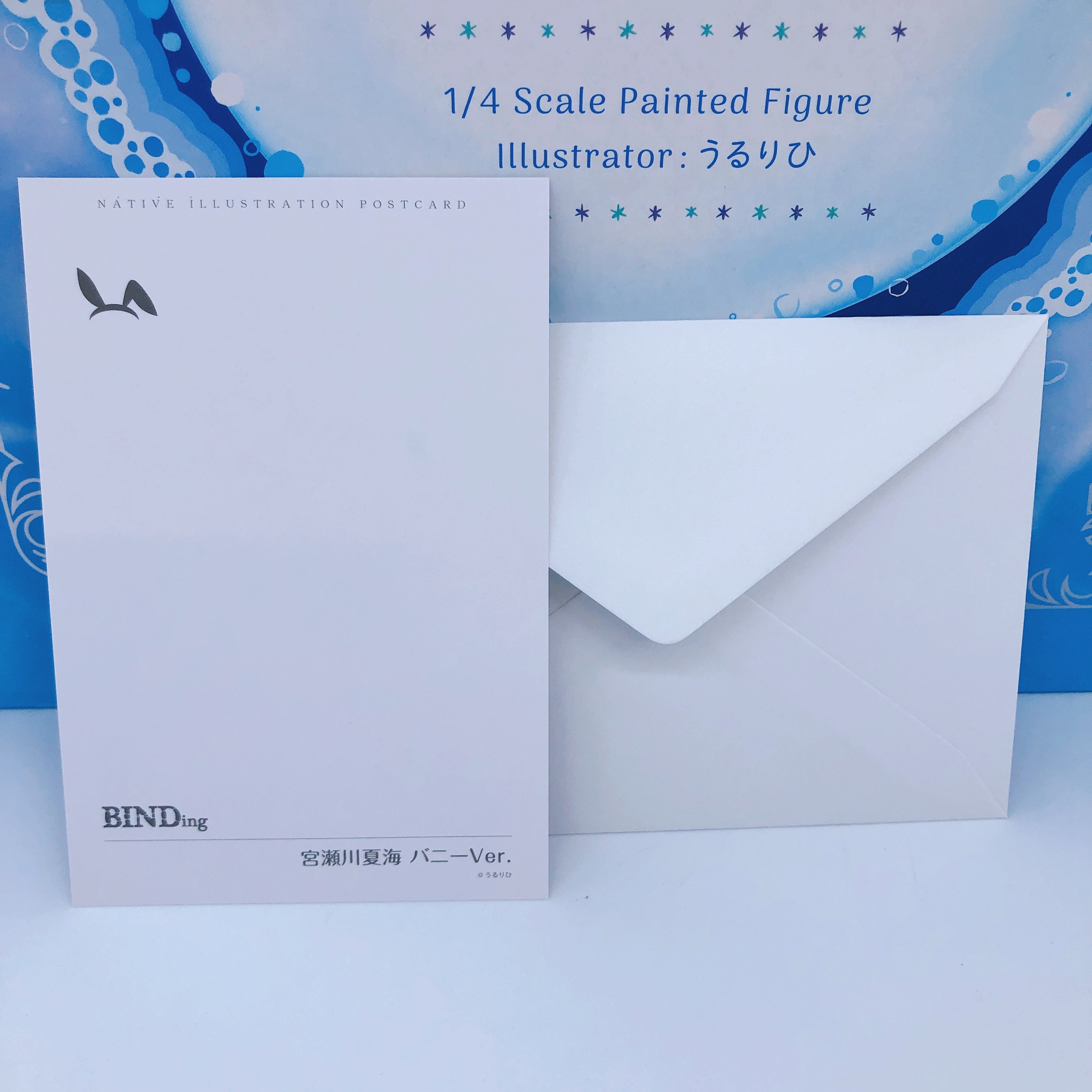 (w/Bonus) Natsumi Miyasegawa Bunny Ver 1/4 Scale Figure BINDing Native AUTHENTIC