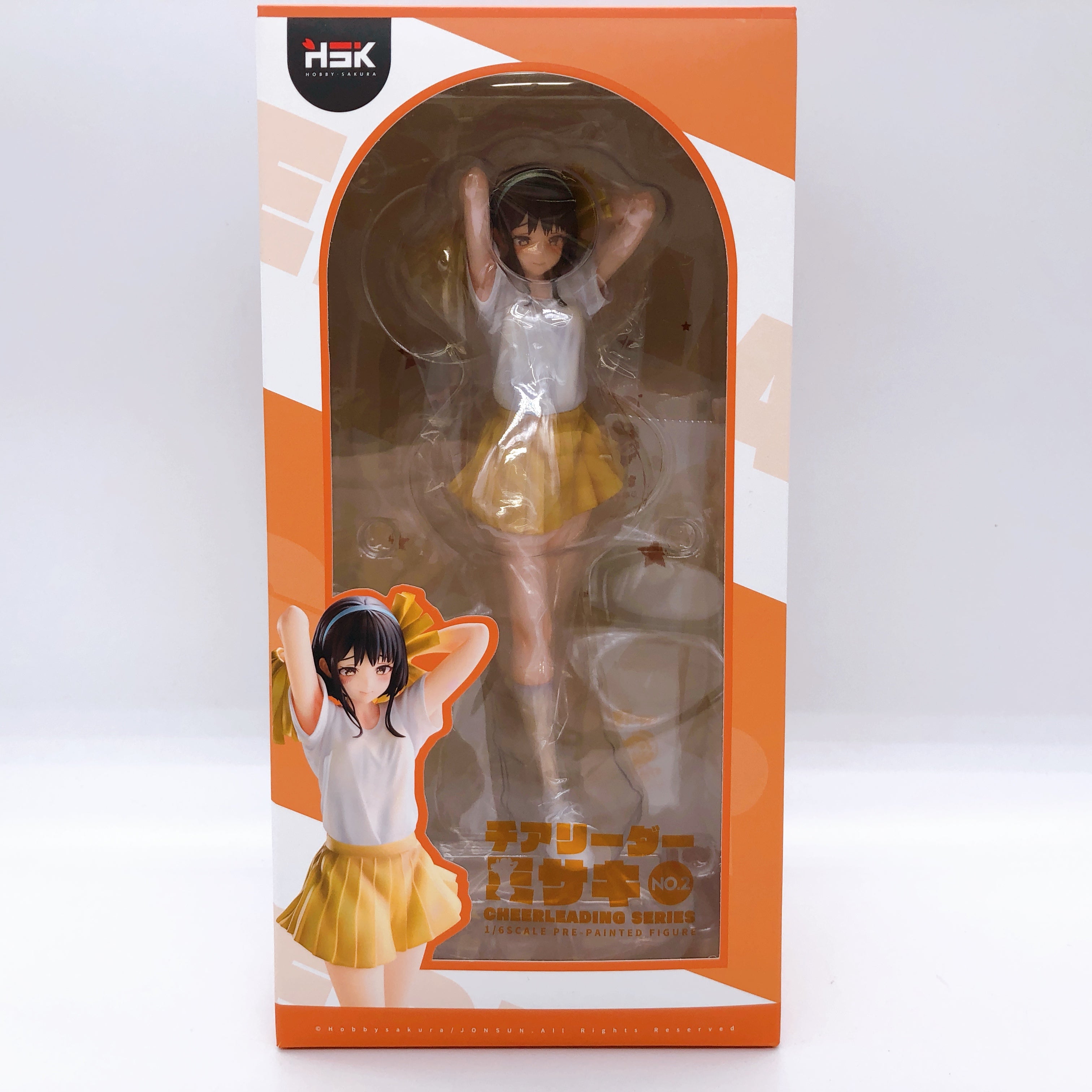 Cheerleader Misaki 1/6 Figure Illustrated by jonsun Hobby Sakura Japan NEW
