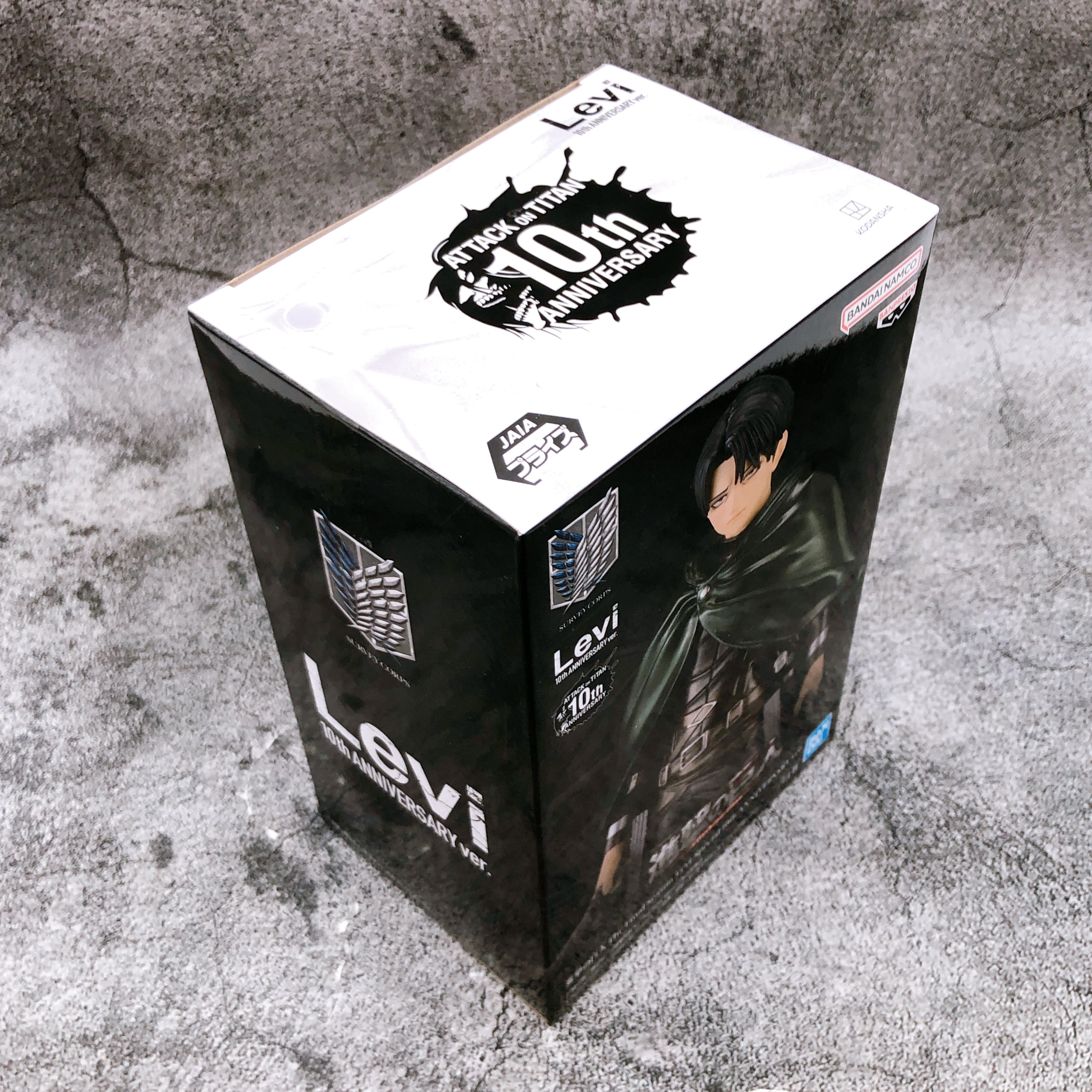 Attack on Titan The Final Season Levi Figure Special 10th ANNIVERSARY ver.