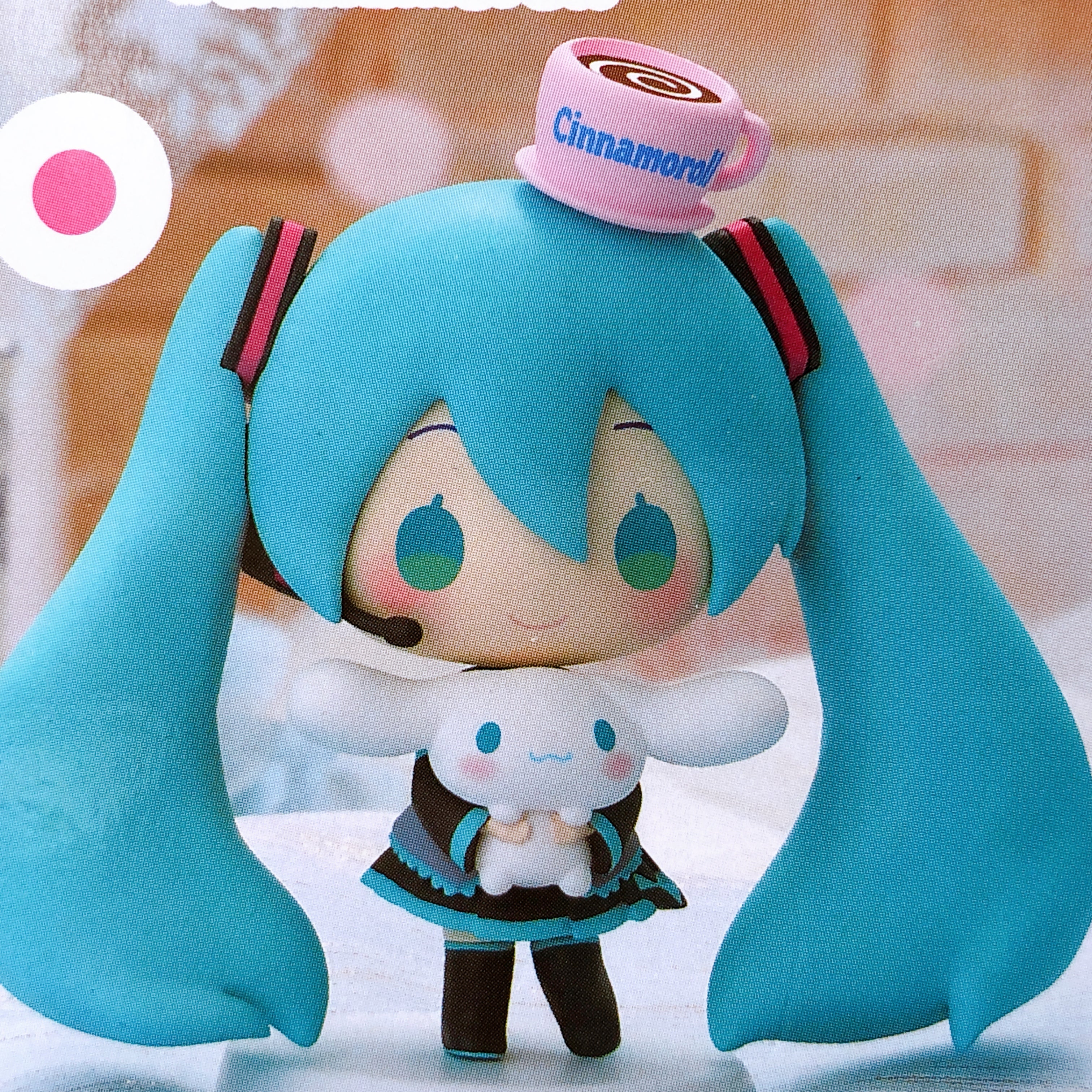 Hatsune Miku x Cinamoroll Mini Figure 15+ Sega Japan AUTHENTIC Sealed