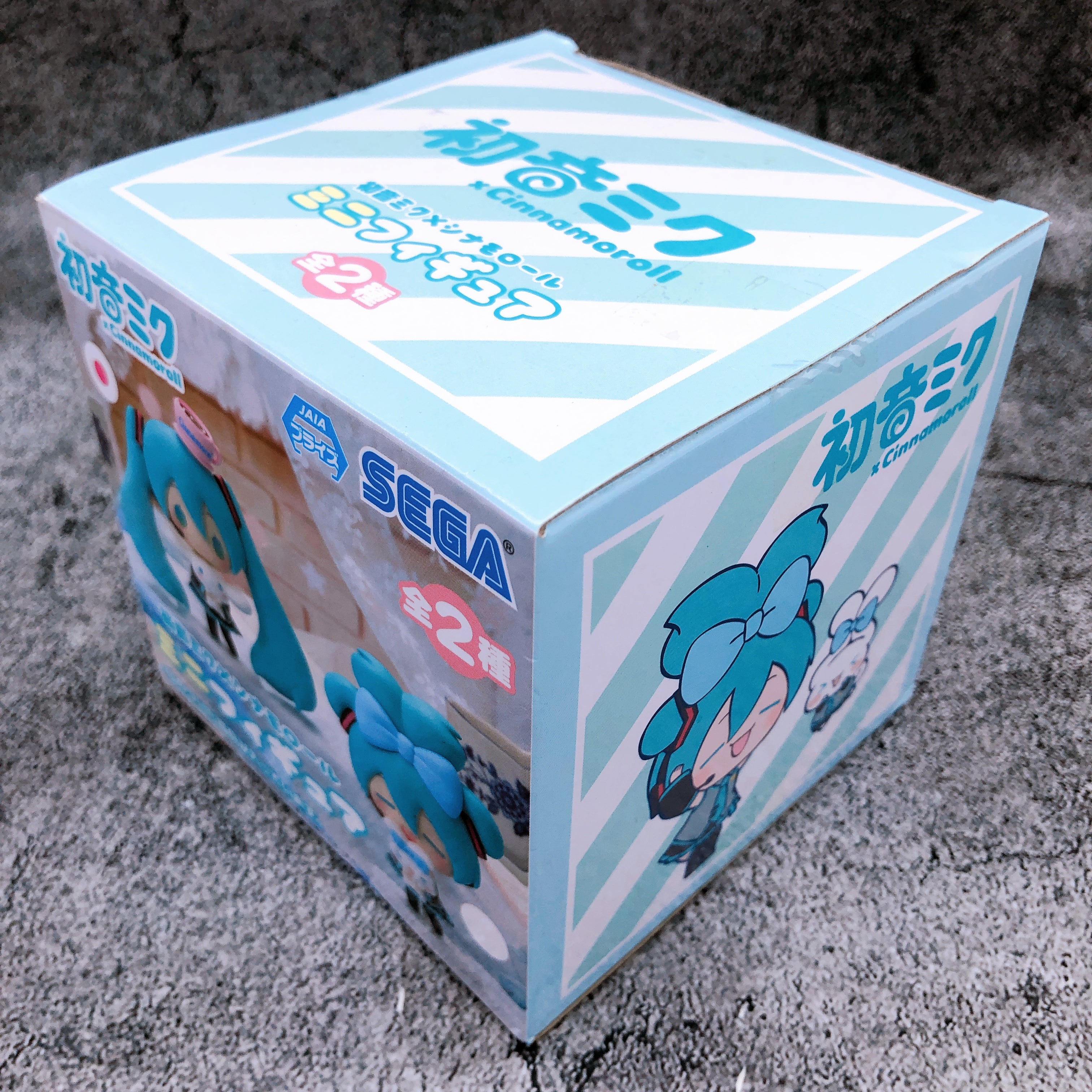 Hatsune Miku x Cinamoroll Mini Figure 15+ Sega Japan AUTHENTIC Sealed