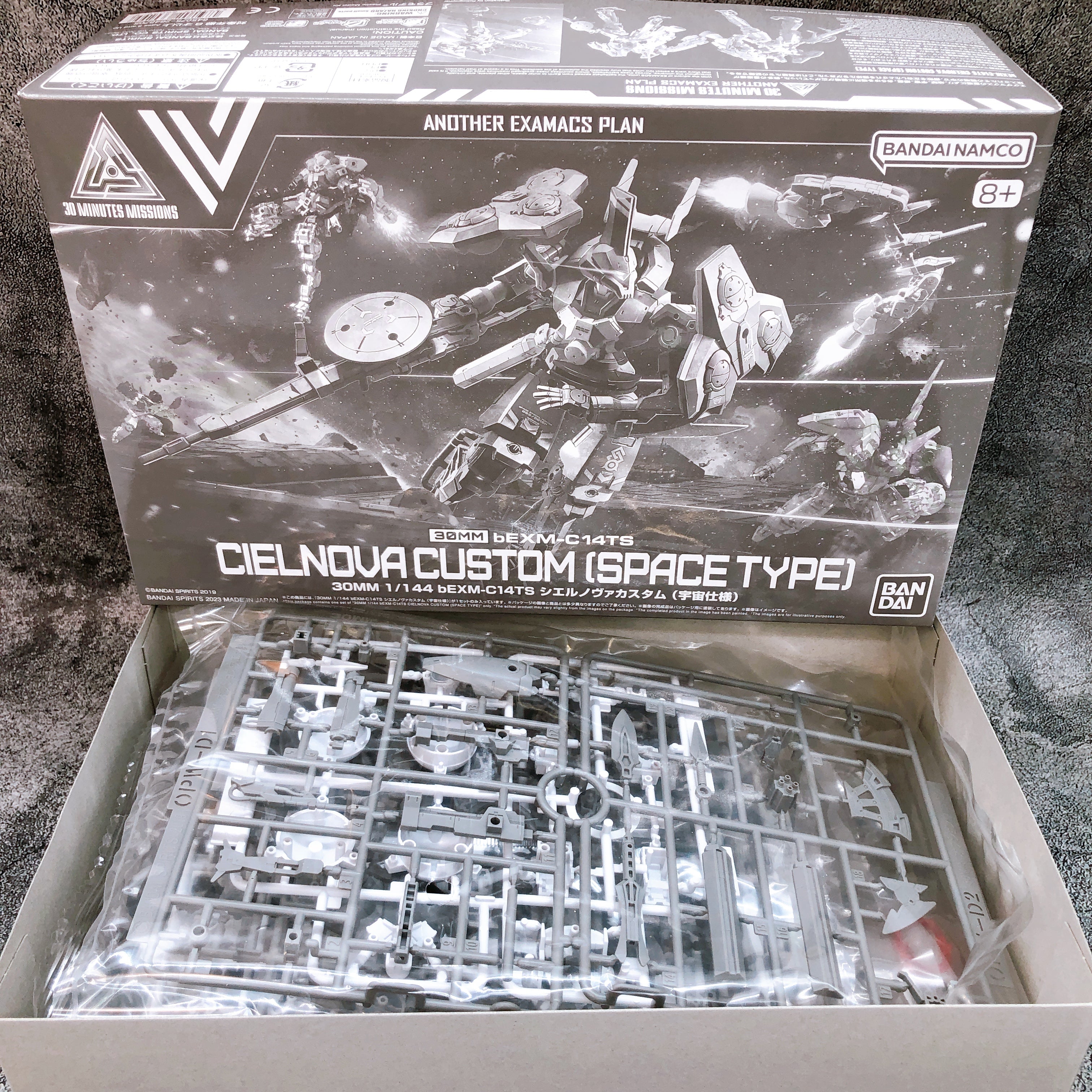 30MM 1/144 bEXM-C14TS Cielnova Custom Space Type Model Kit Premium Bandai NEW