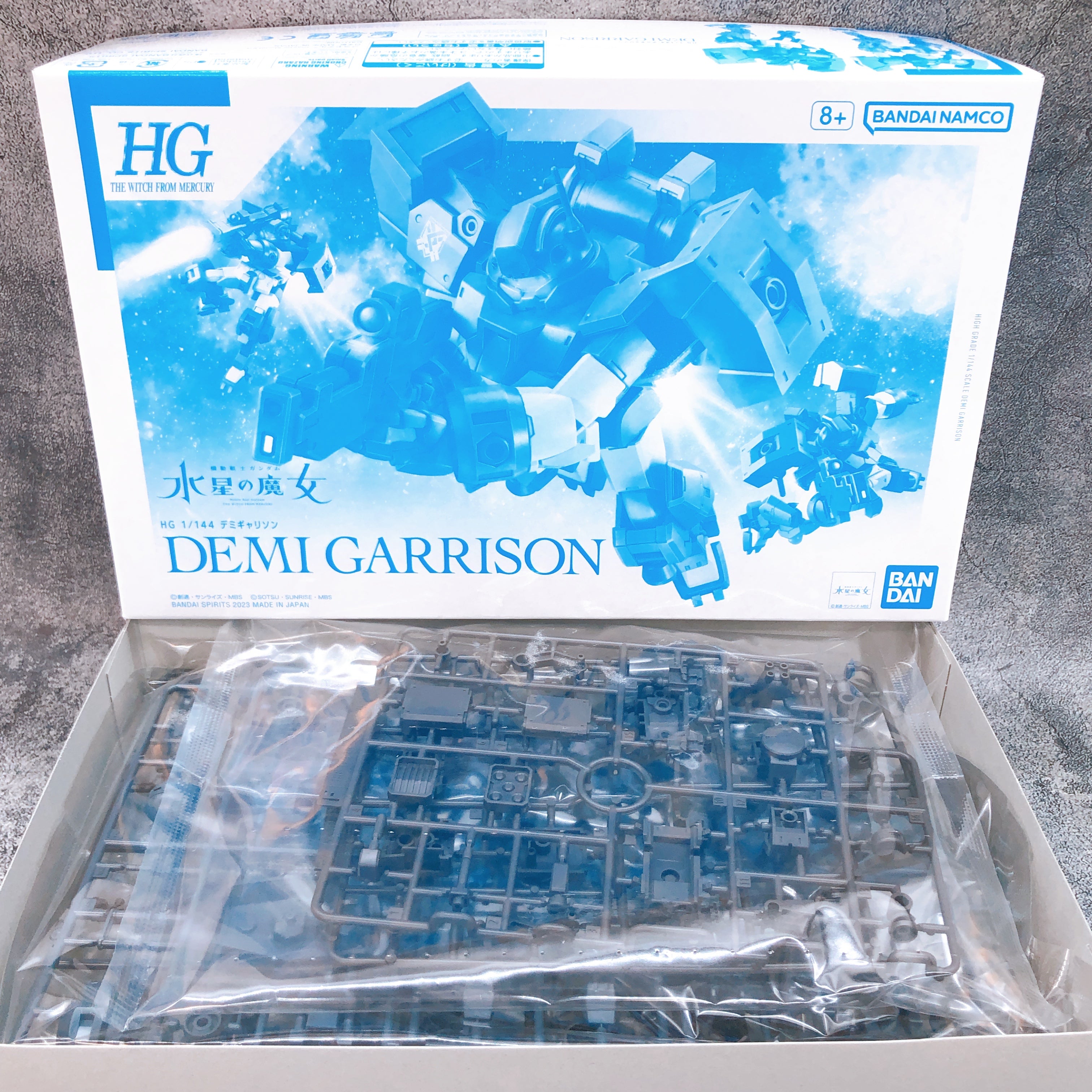HG 1/144 DEMI GARRISON Gundam Witch From Mercury Model Kit Premium Bandai NEW