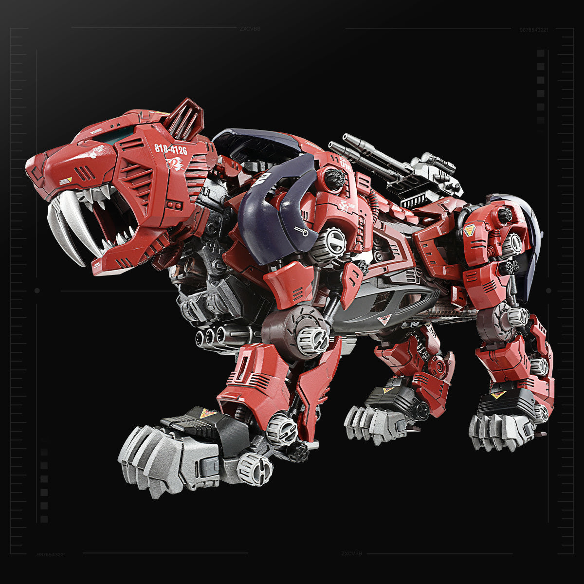 ZOIDS EZ-016 Saber Tiger 1/72 Tiger Type AZ-05 Model Kit Takara Tomy Japan NEW