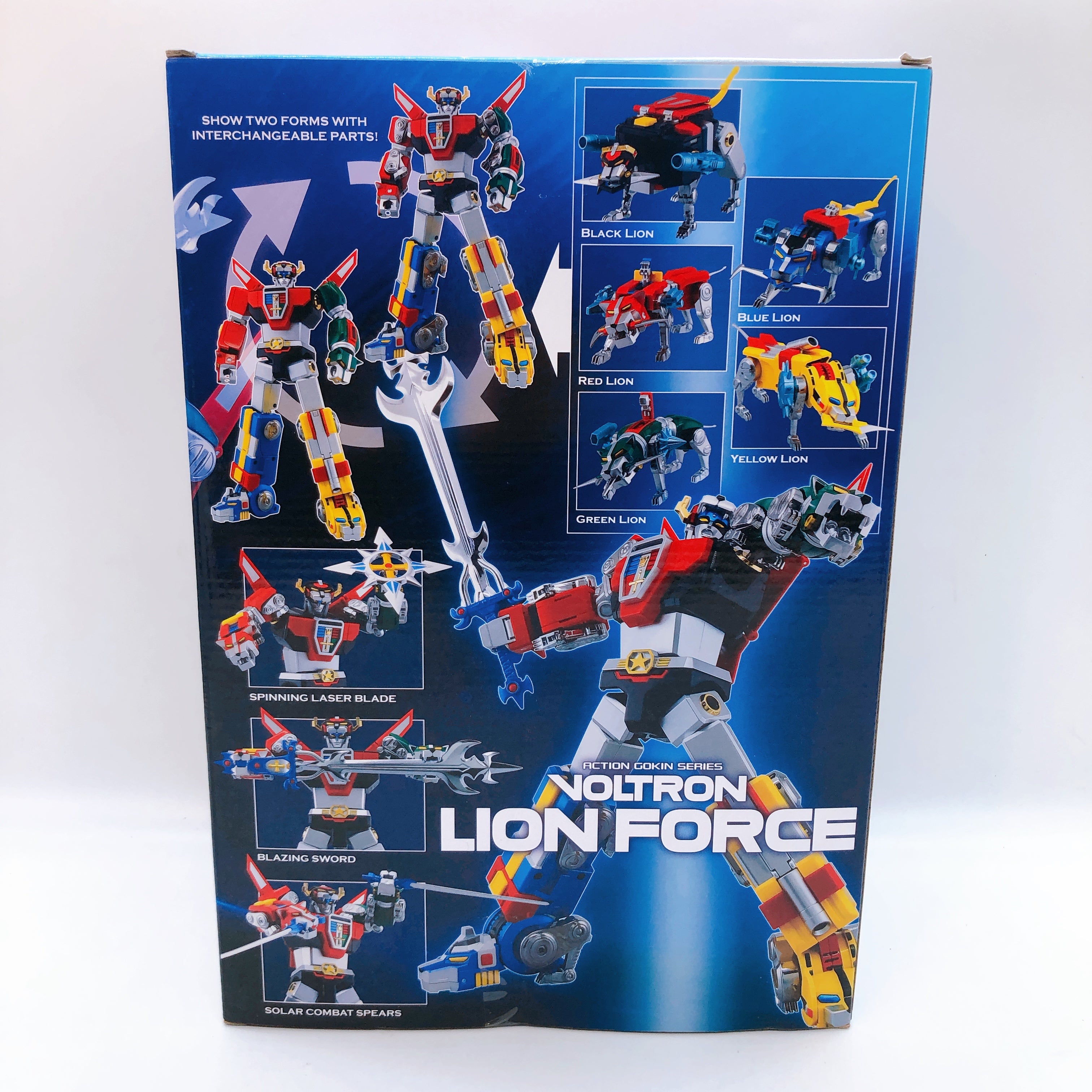 ACTION TOYS Voltron Lion Force Action Gokin Series Figure NEW