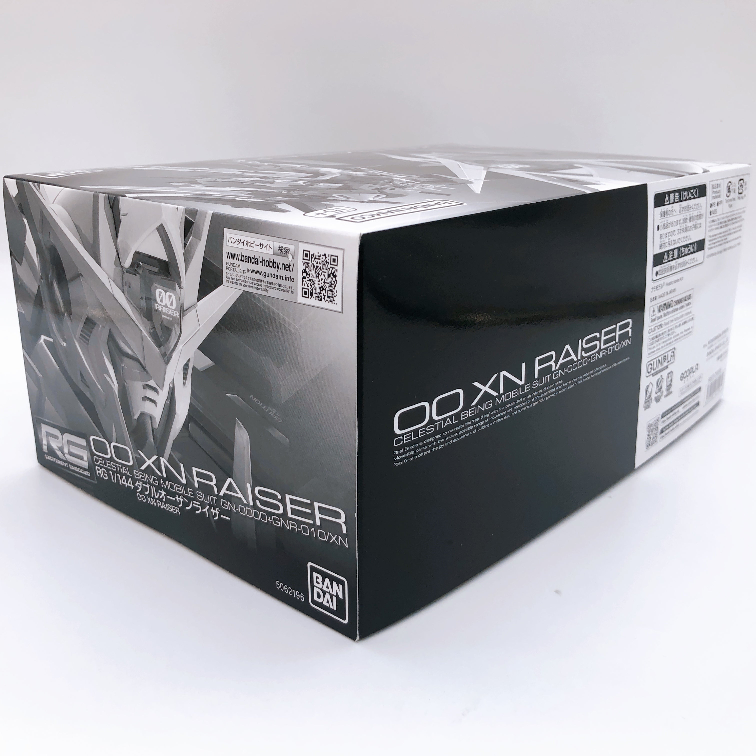 RG 1/144 00 XN Raiser Gundam Gunpla Model Kit Premium Bandai Japan NEW FASTSHIP