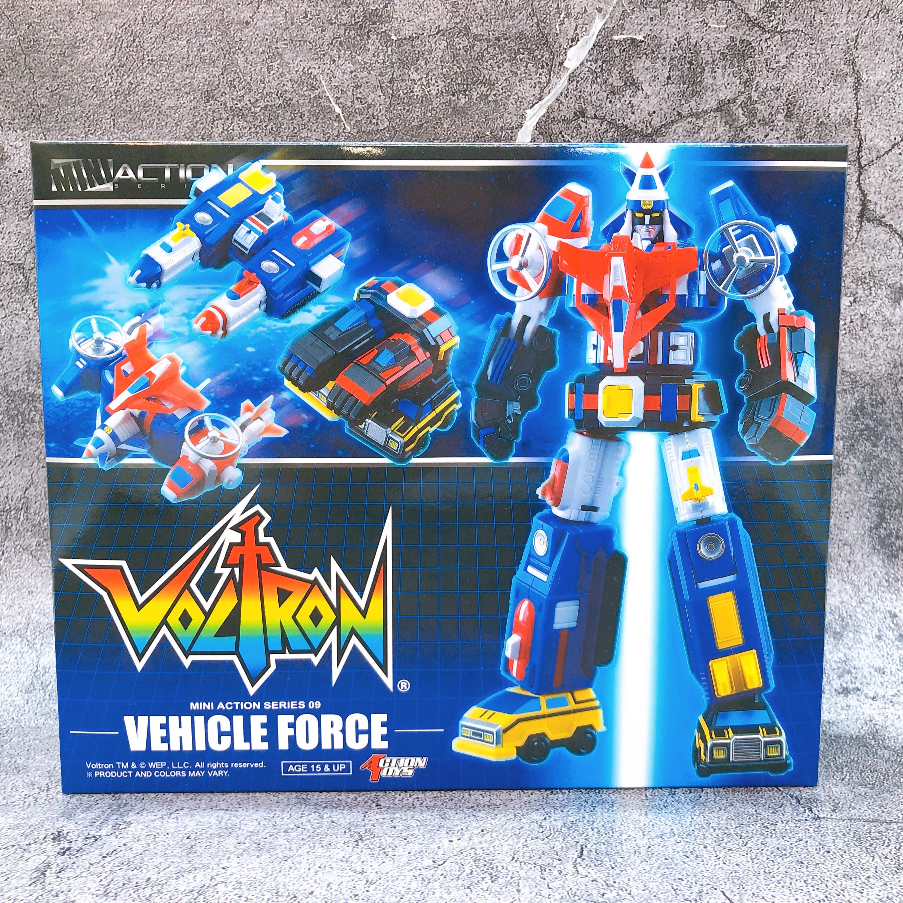 ACTION TOYS Voltron Vehicle Force Mini Action Series 09 Figure Art Sto