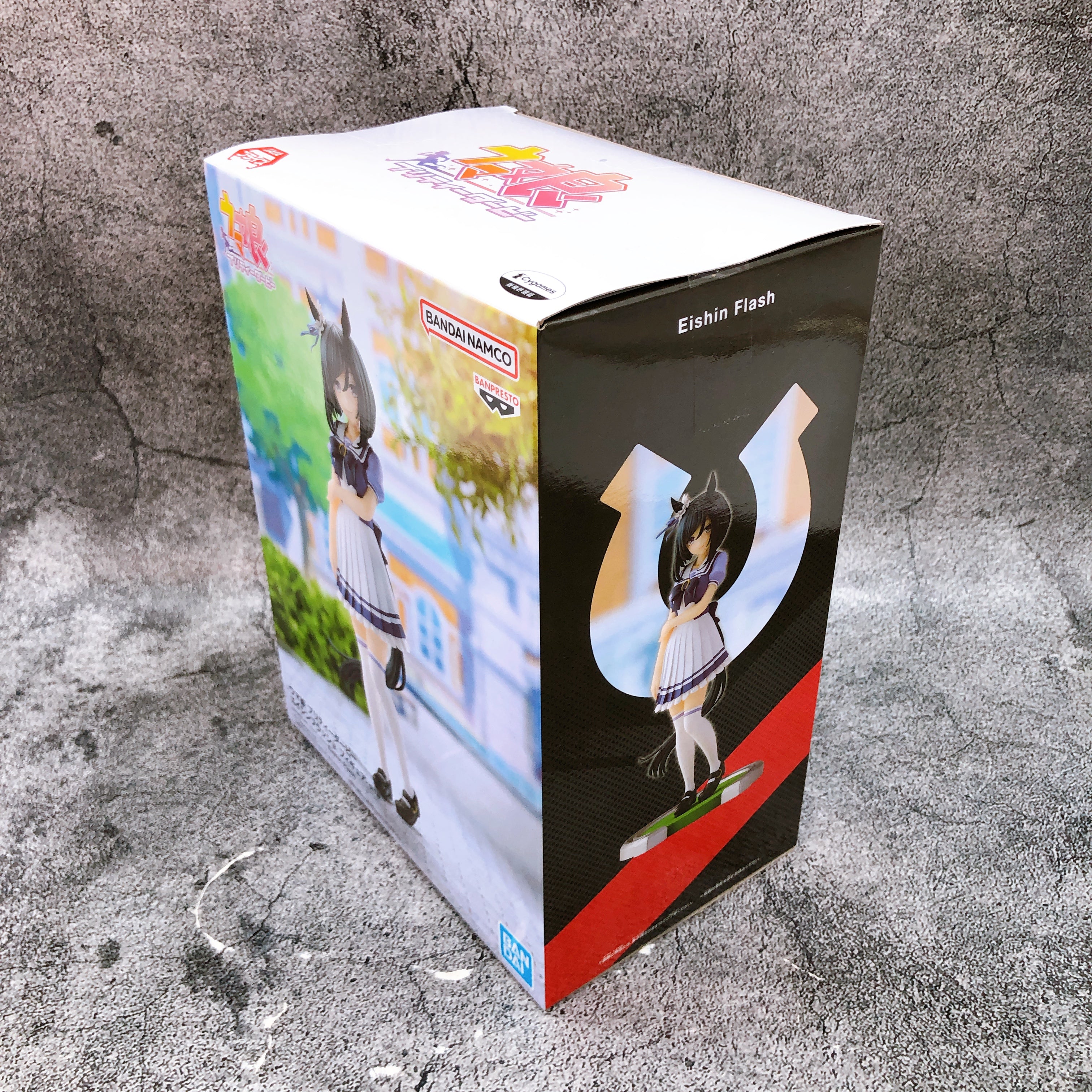 Uma Musume Pretty Derby Eishin Flash Figure BANPRESTO Japan Sealed NEW