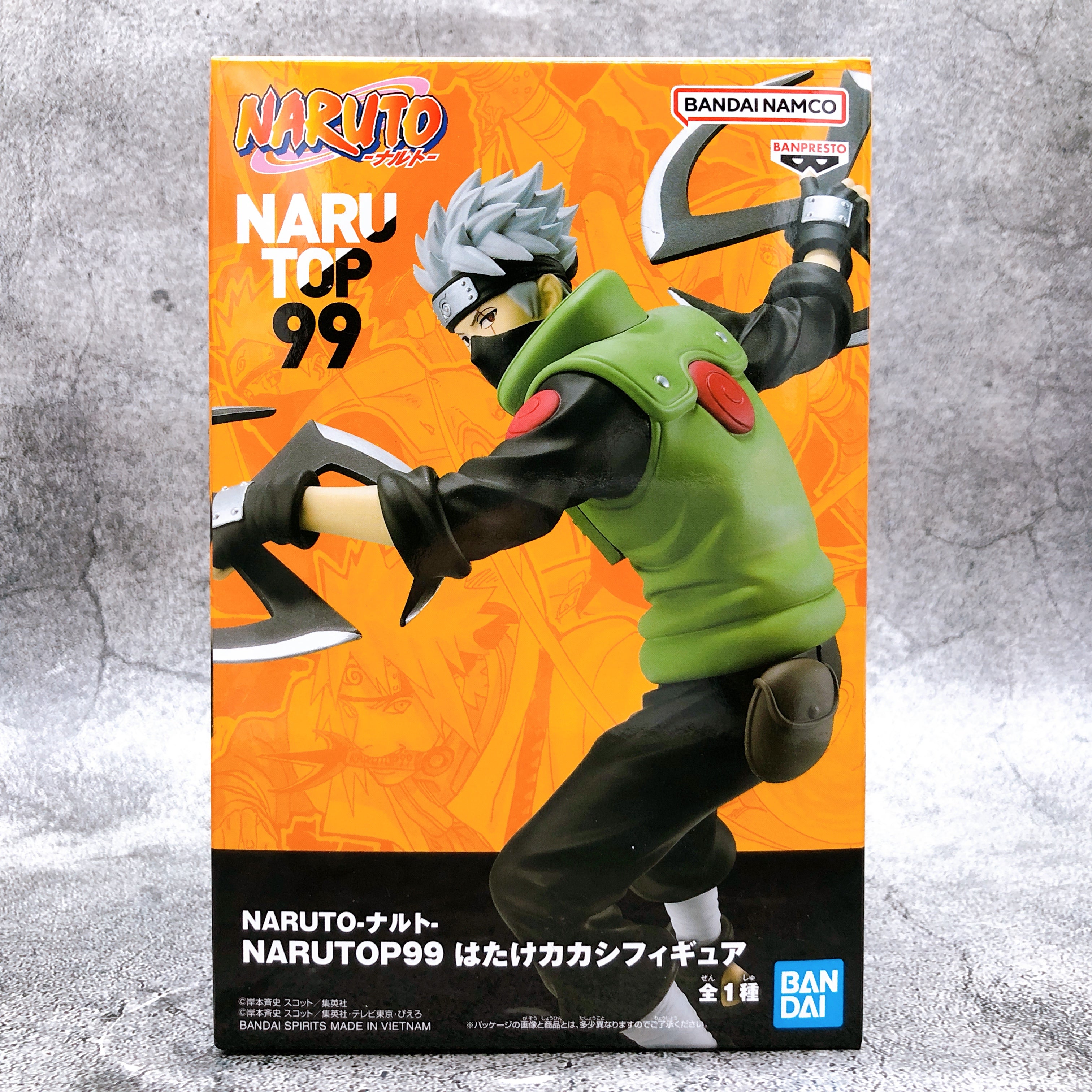 Naruto Kakashi Hatake Figure NARUTOP99 Figure BANPRESTO Japan Sealed FASTSHIP