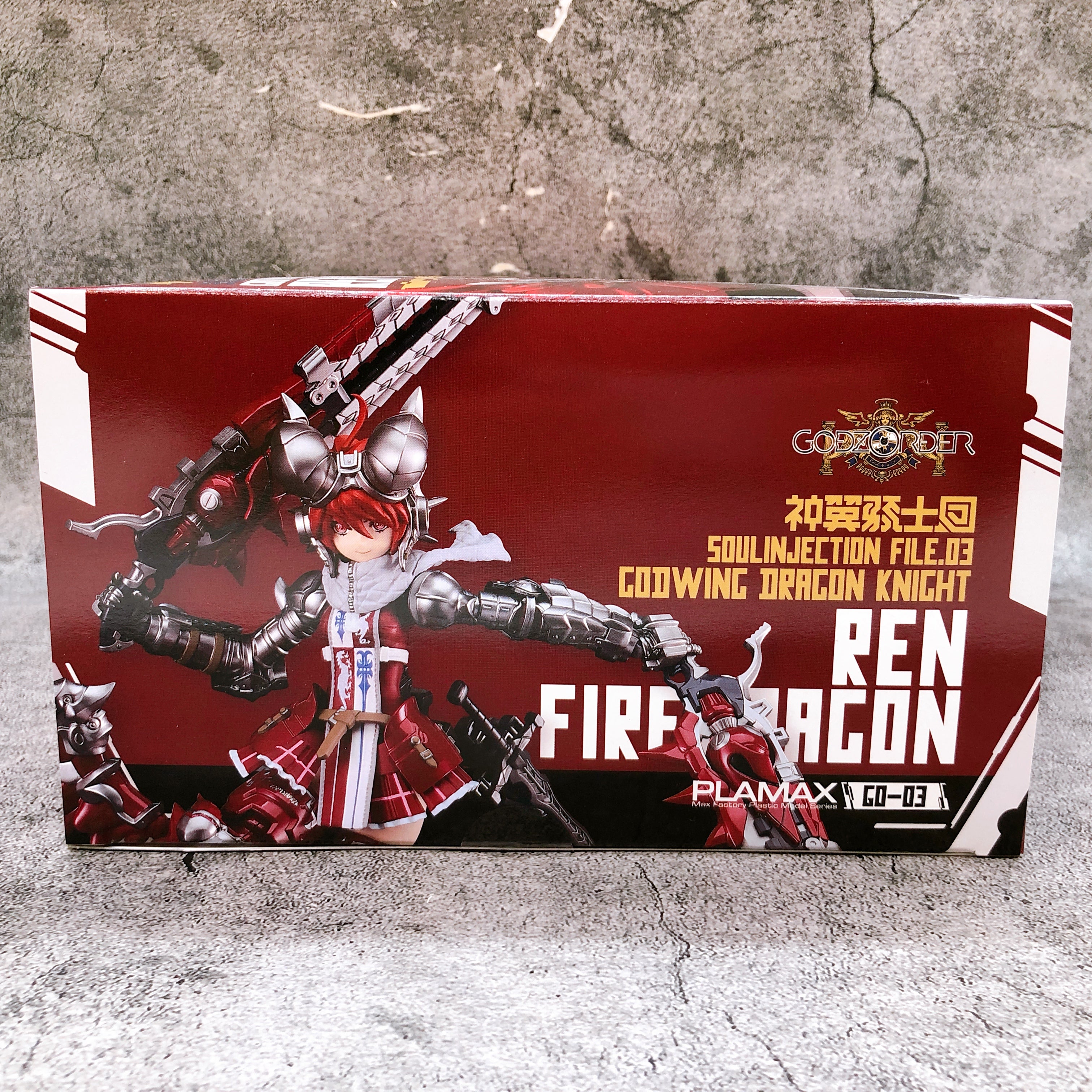 PLAMAX Godz Order Godwing Dragon Knight Ren Firedragon Model Kit Max Factory NEW