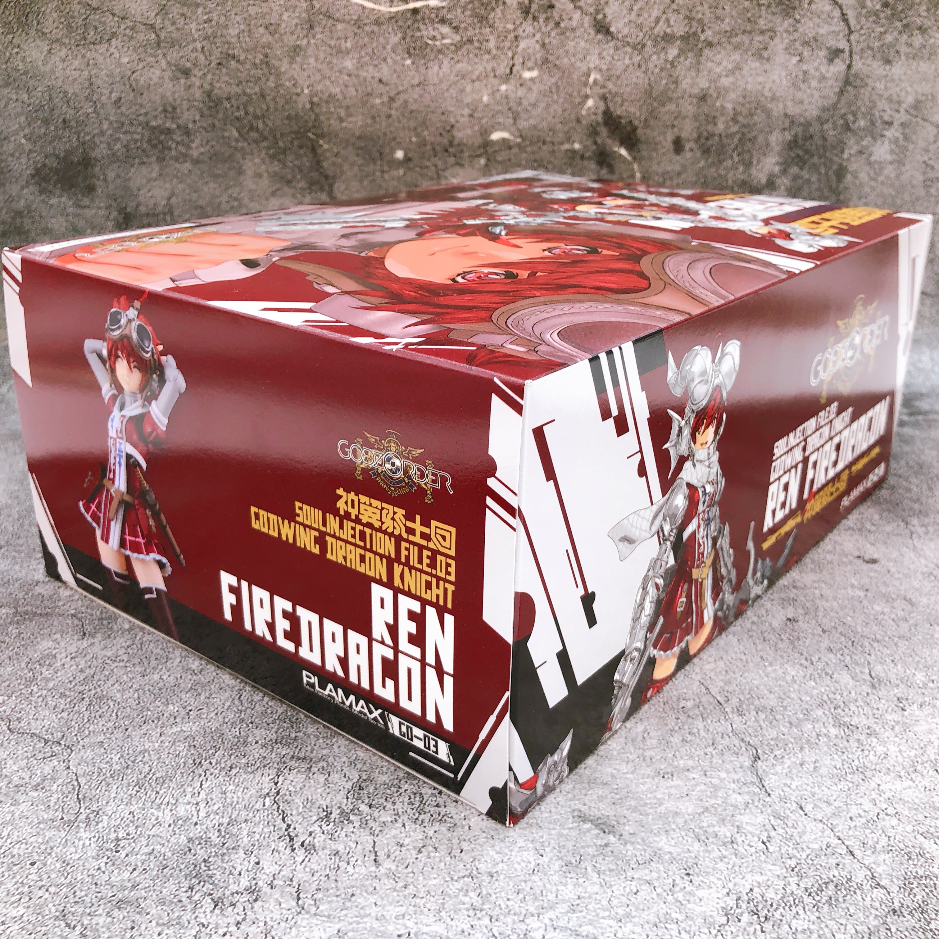 PLAMAX Godz Order Godwing Dragon Knight Ren Firedragon Model Kit Max Factory NEW