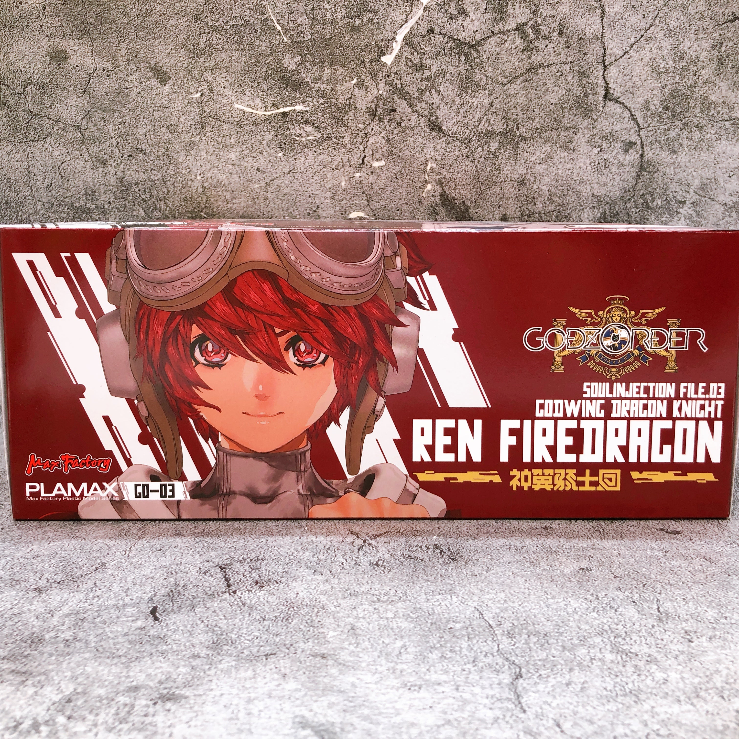 PLAMAX Godz Order Godwing Dragon Knight Ren Firedragon Model Kit Max Factory NEW
