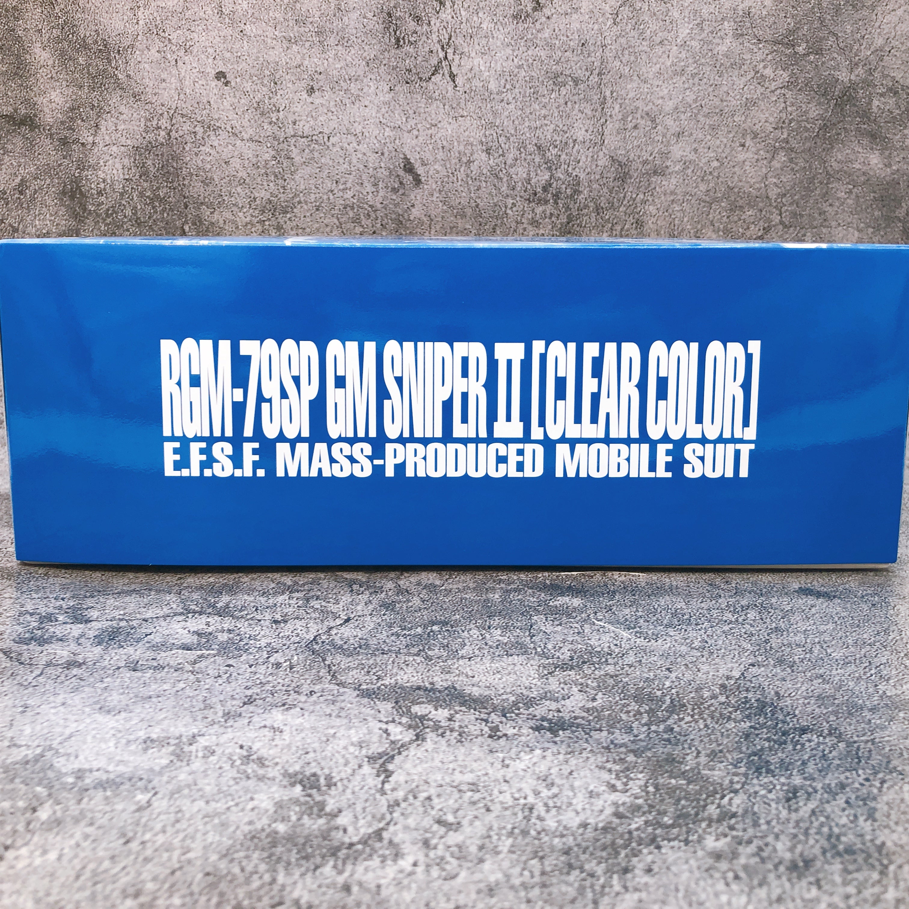 MG 1/100 GM Sniper II Clear Color RGM-79SP Limited Model Kit Bandai Japan NEW