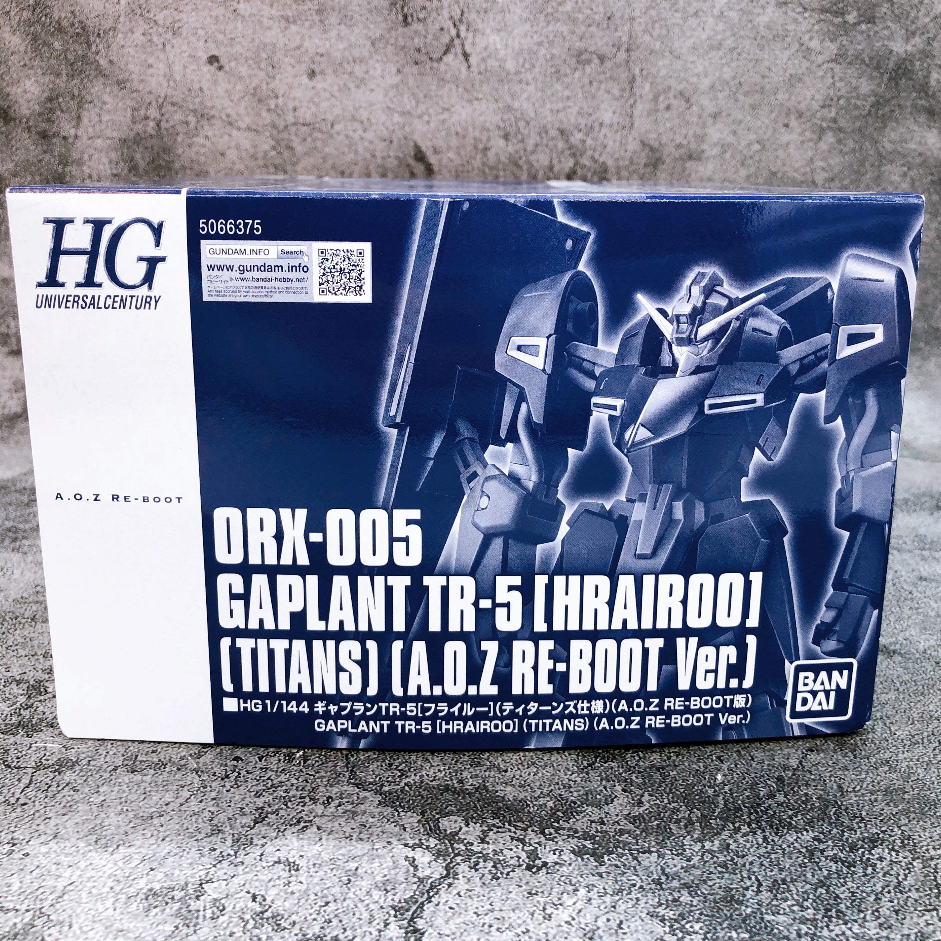 HG 1/144 Gaplant TR-5 Hrairoo Titans A.O.Z Re-Boot Ver Kit Premium Bandai NEW