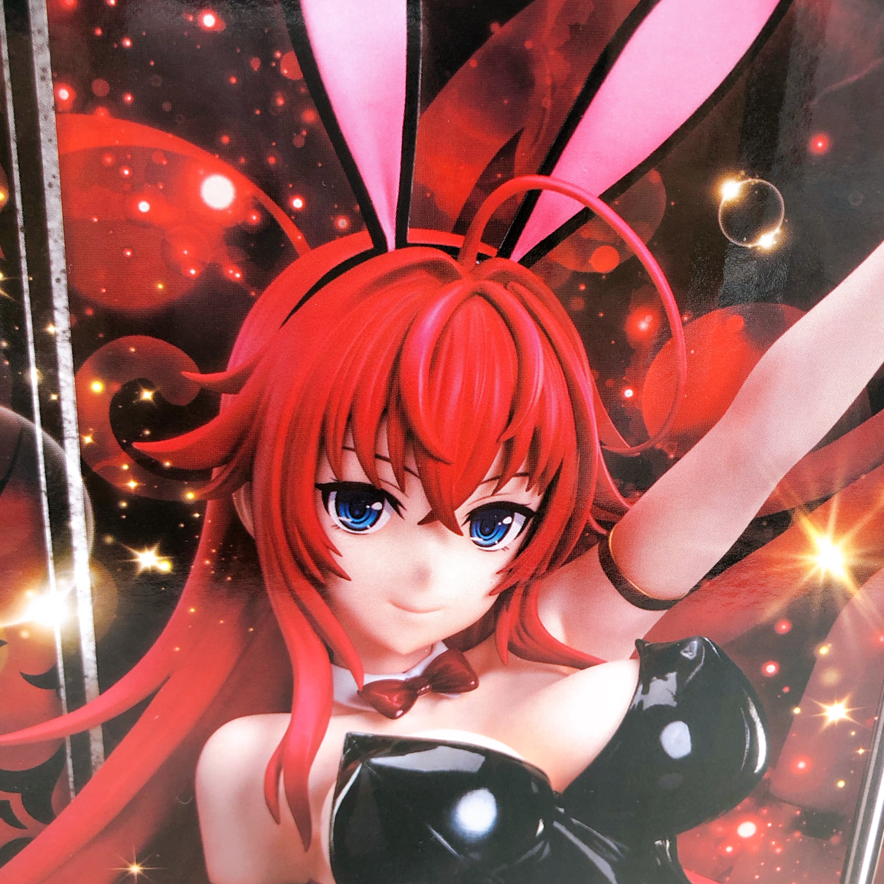 High School DxD Rias Gremory Bunny Ver 2nd 1/4 Scale Figure FREEing Japan Sealed