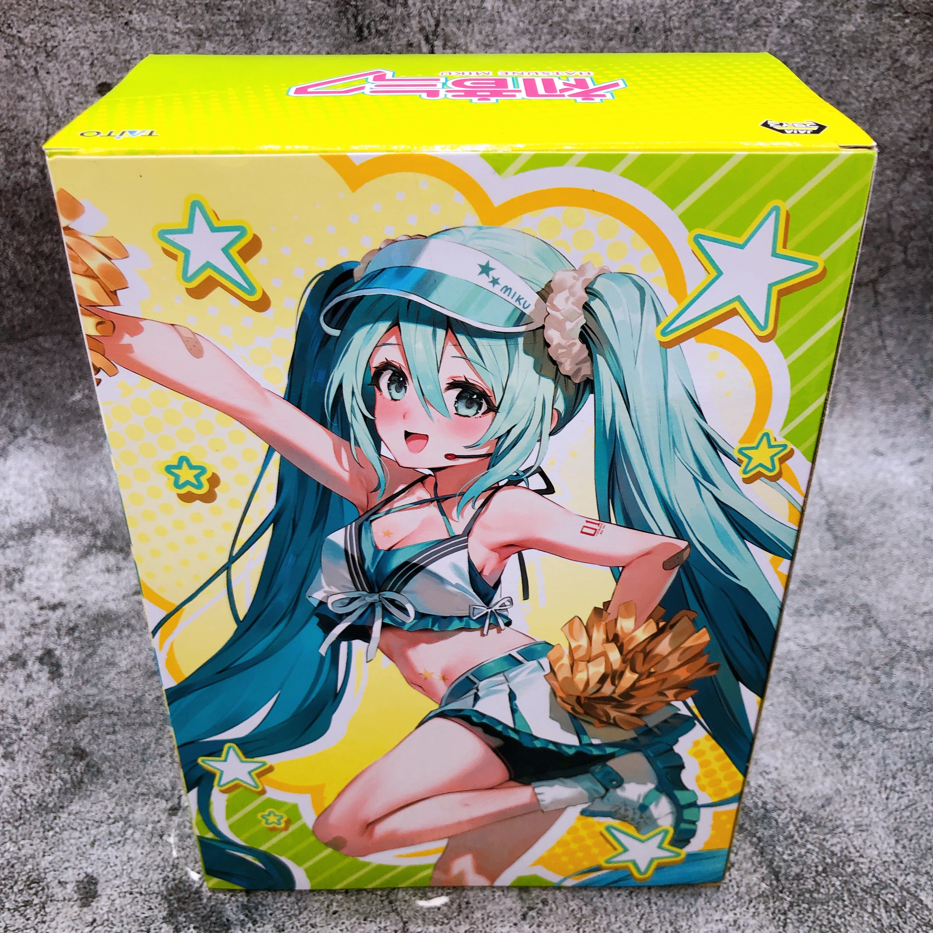Hatsune Miku Fashion Figure Uniform Taito Japan Sealed AUTHENTIC FASTSHIP