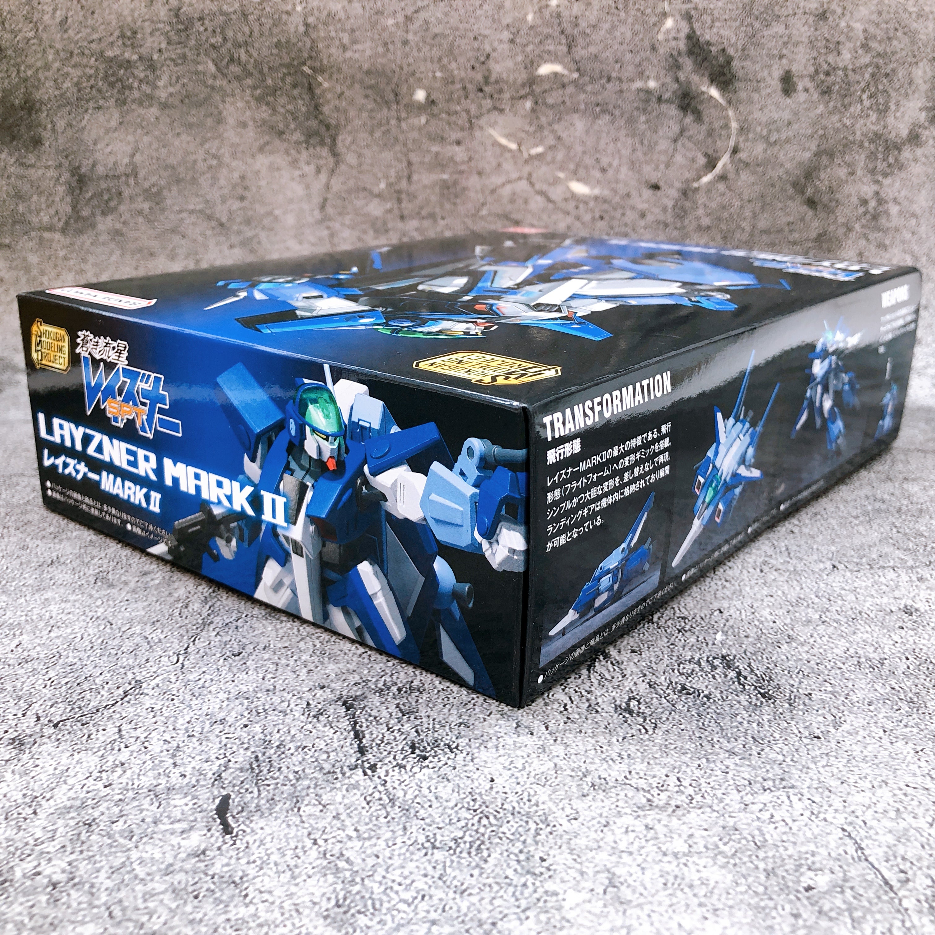 SMP Layzner Mark II Blue Comet SPT LAYZNER Shokugan Model Kit Premium Bandai NEW