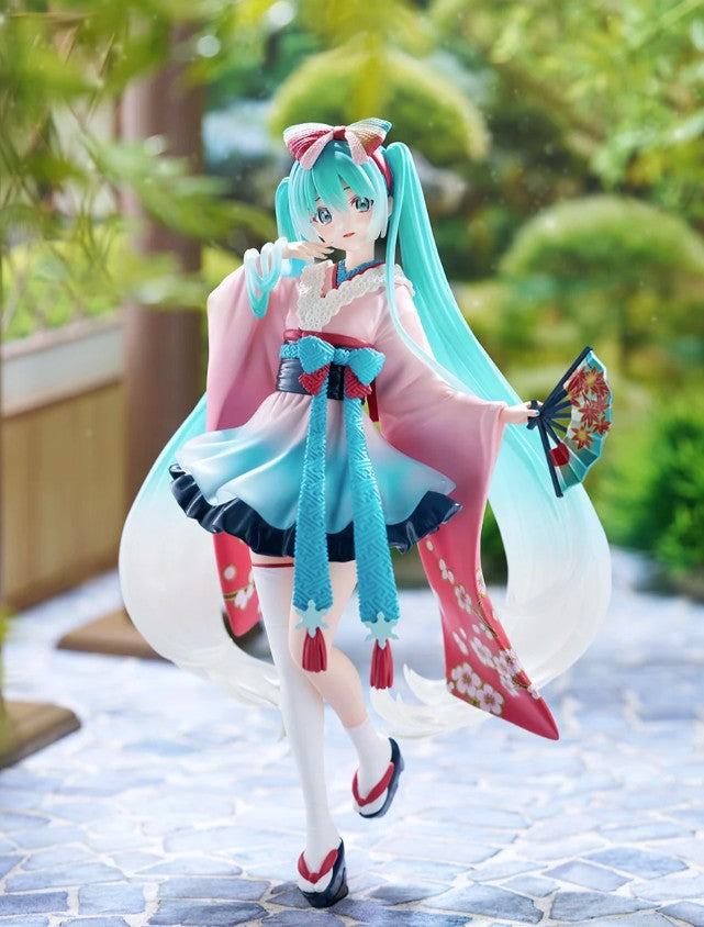 Hatsune Miku NEO TOKYO Series KIMONO TENITOL Figure FuRyu Japan AUTHENTIC 15+