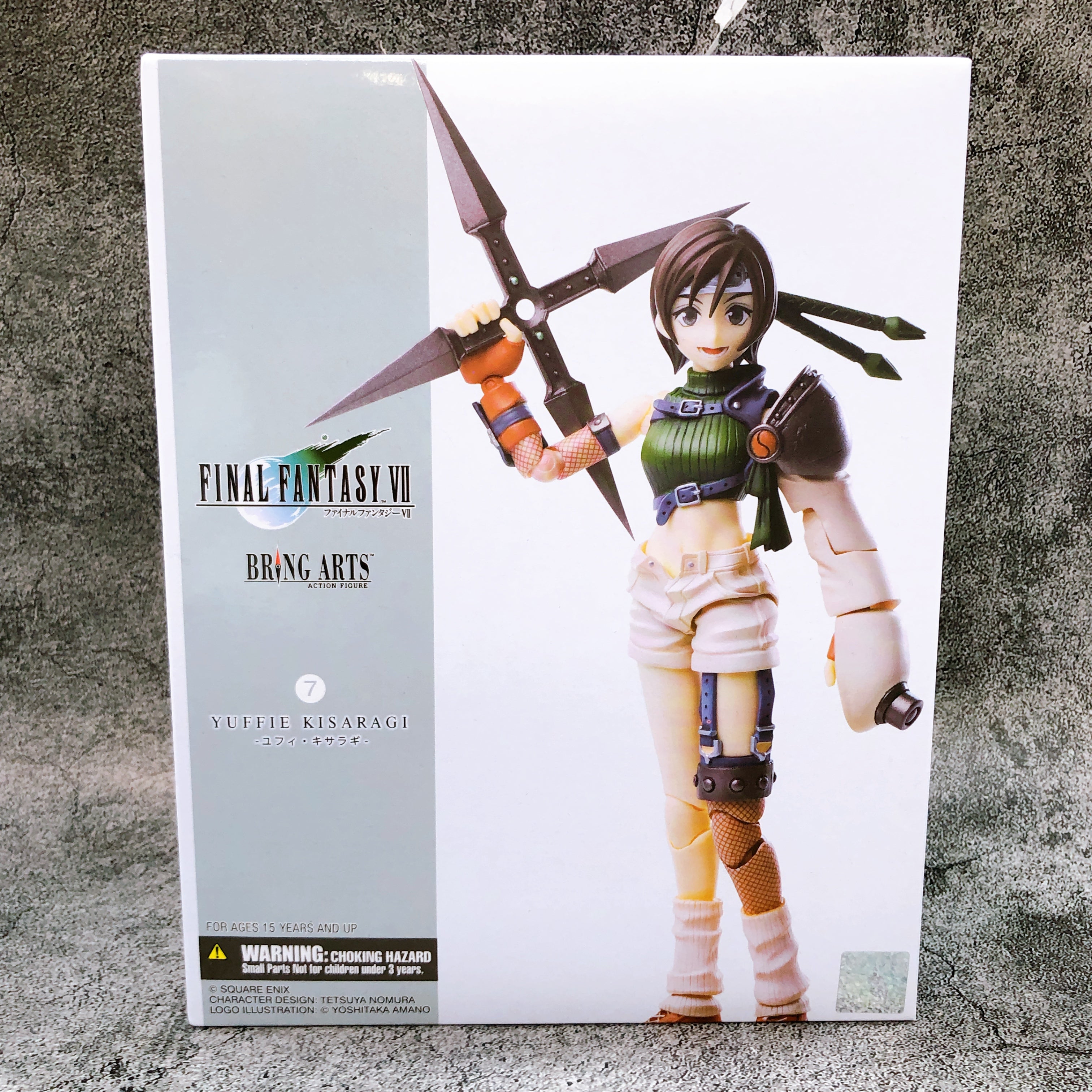 BRING ARTS FINAL FANTASY VII Yuffie Kisaragi Action Figure Square Enix Japan