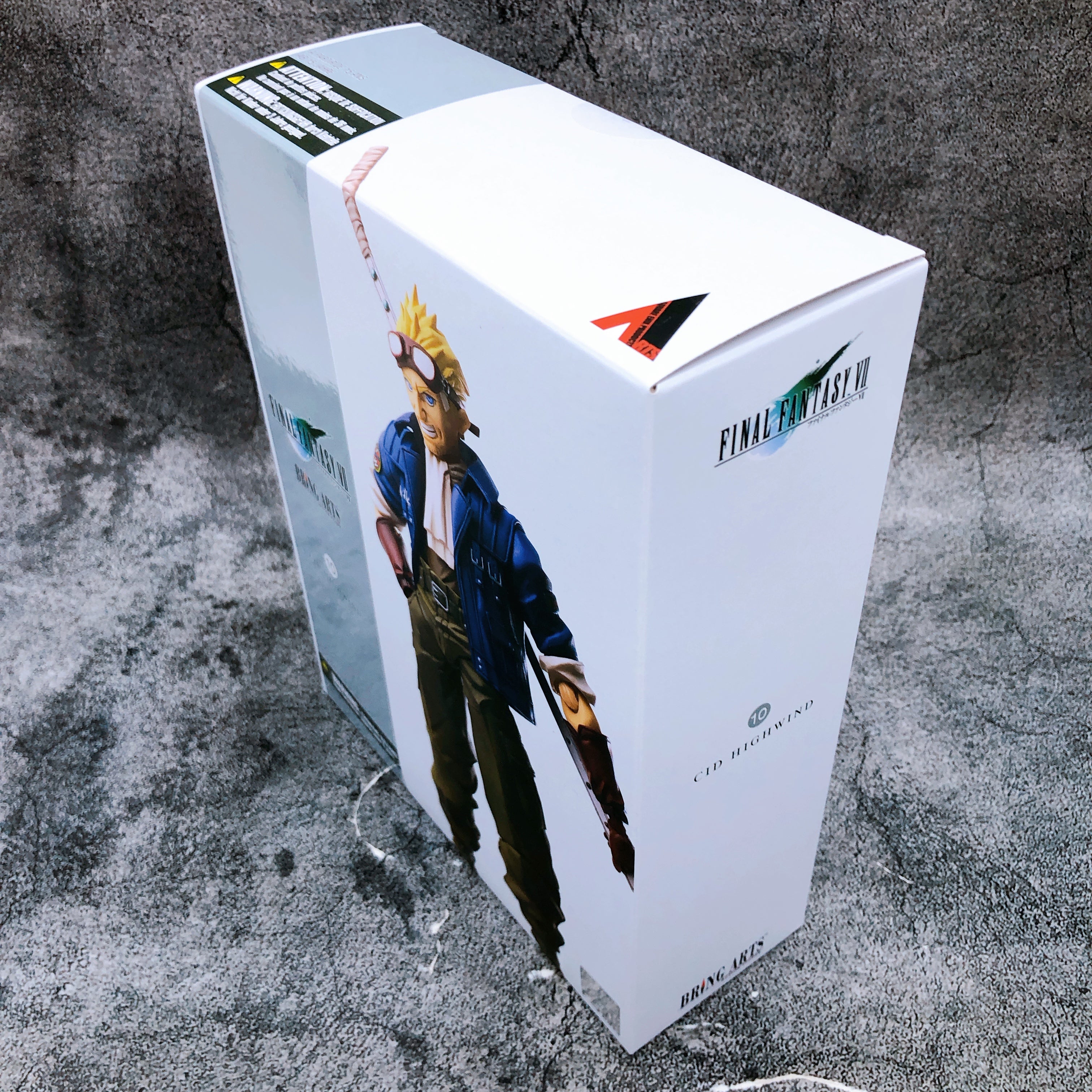 Bring Arts Final Fantasy VII Cid Highwind Action Figure Square Enix NEW
