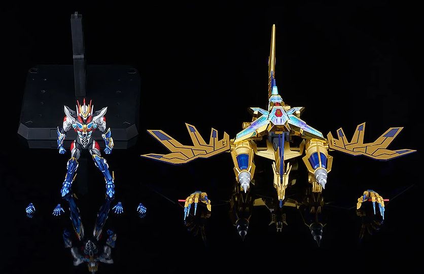 The Gattai Gridman Universe Fighter & Big Goldburn Action Figure GSC Japan