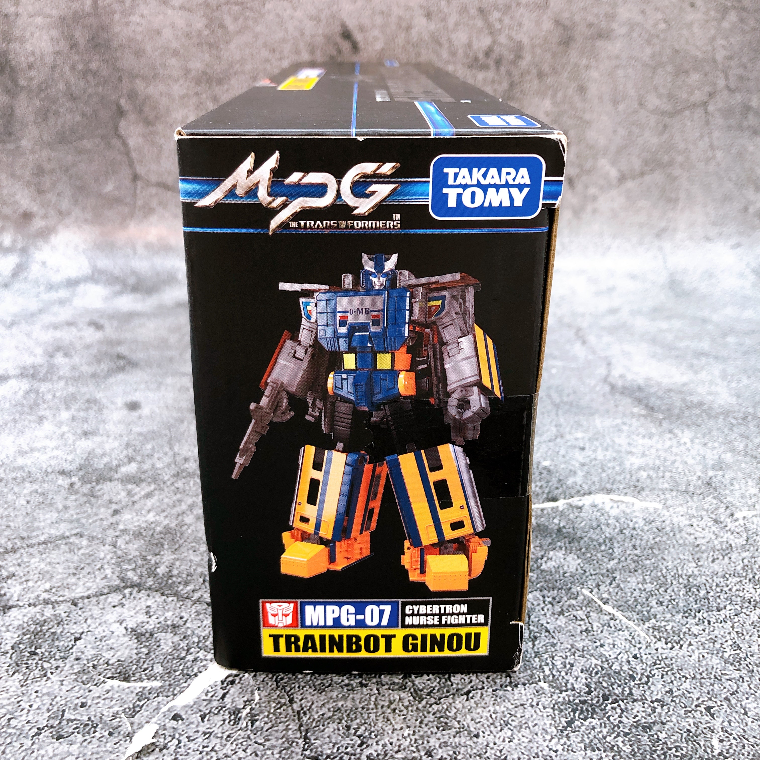 Transformers MPG-07 Trainbot Ginou Action Figure 15+ Takara Tomy Japan Sealed