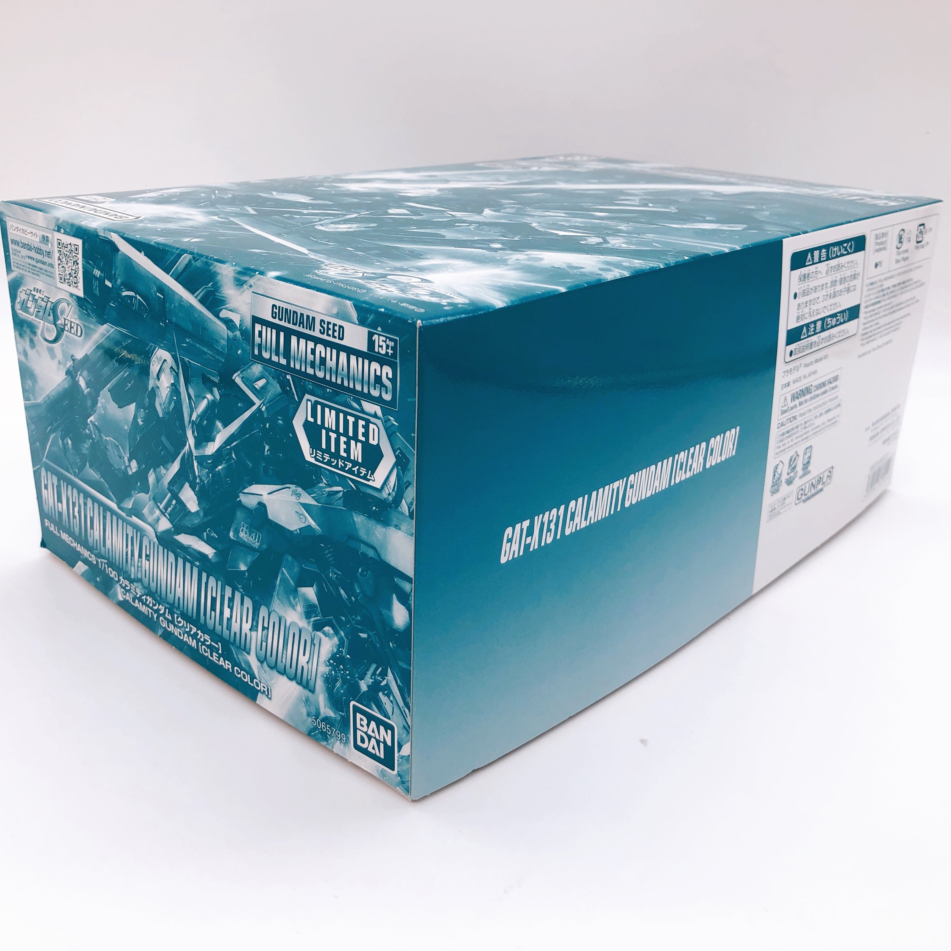 Full Mechanics 1/100 Calamity Gundam Clear Color Limited Model Kit Bandai NEW