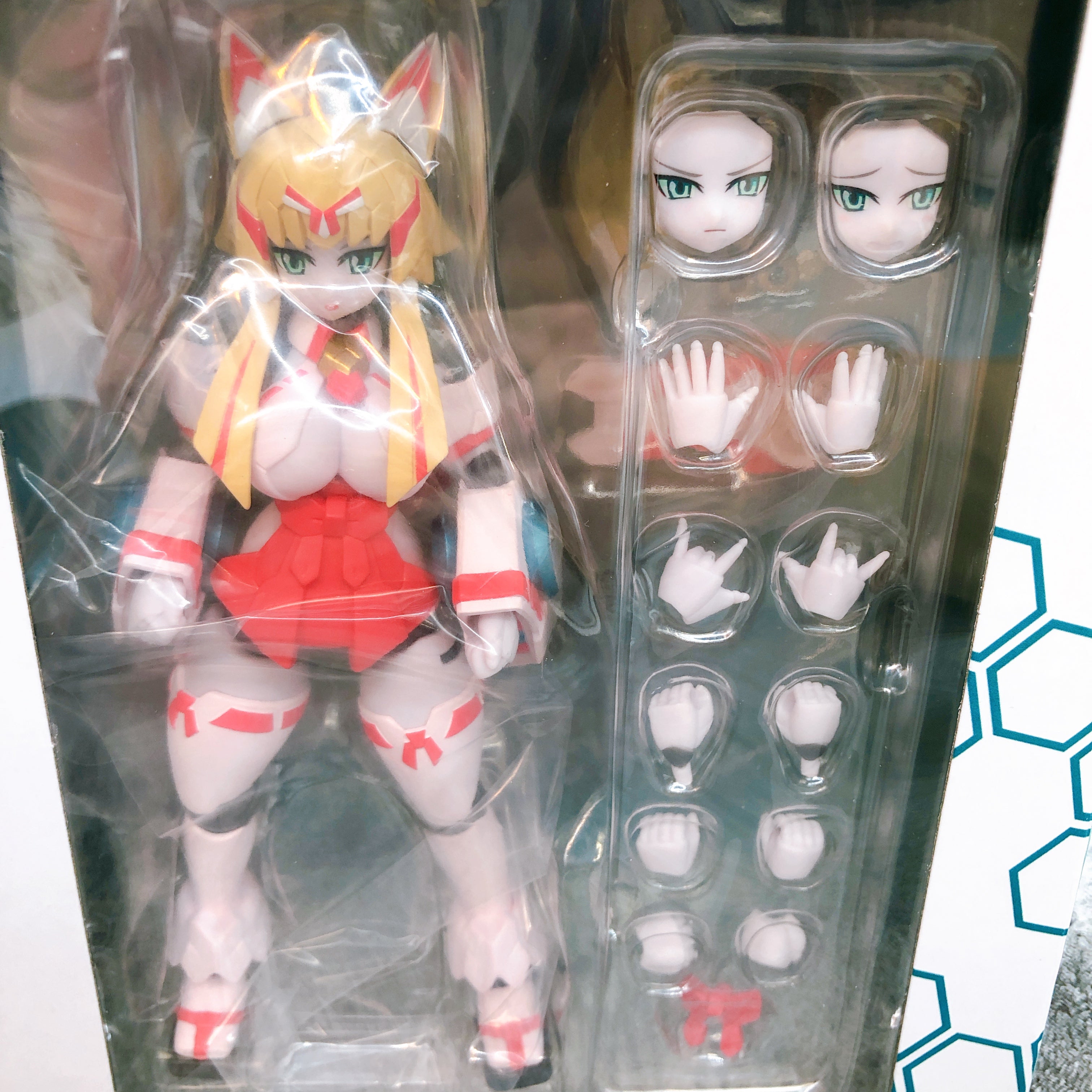 Polynian Lily Shrine Maiden Sakura Action Figure FG.19A Daibadi Production Japan