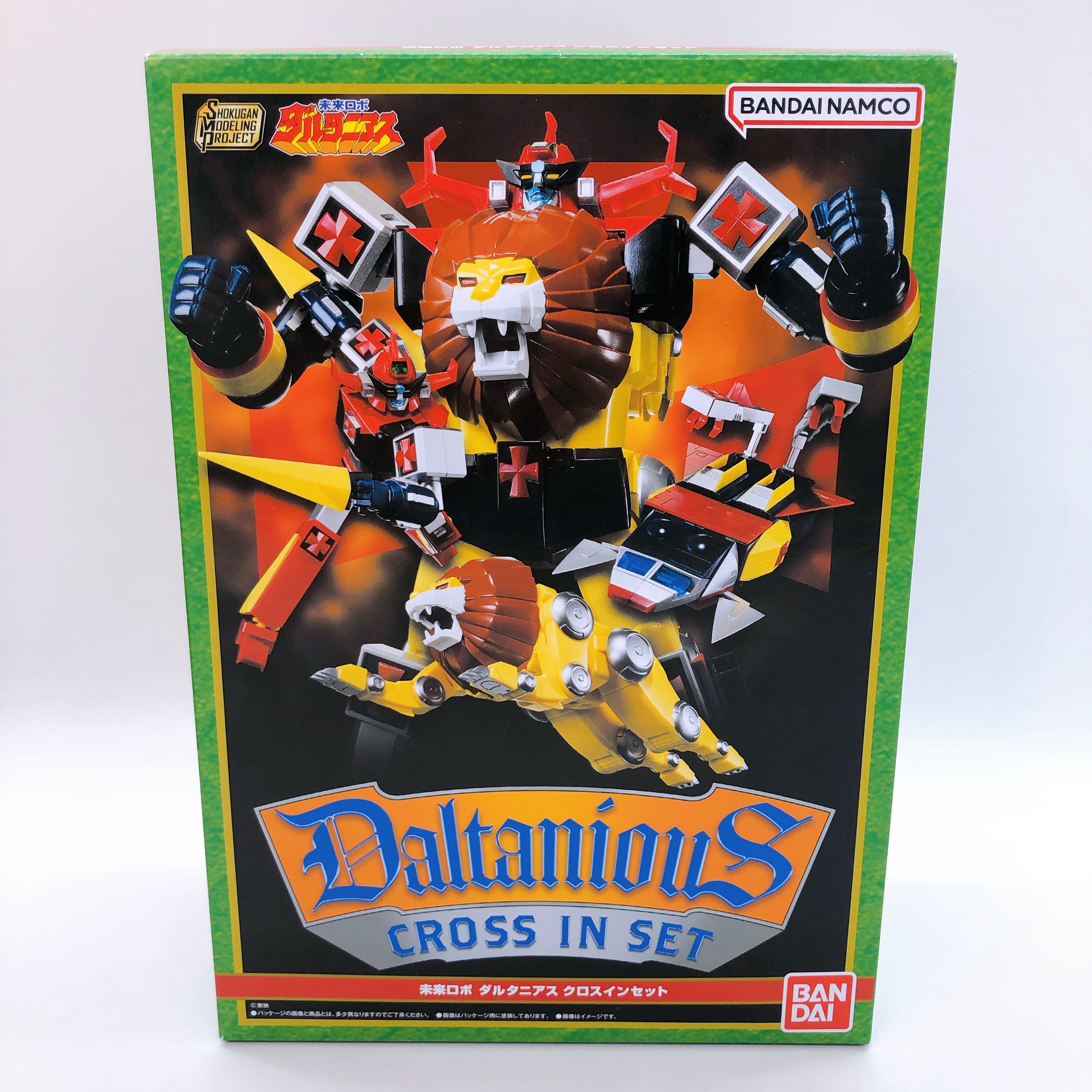 SMP Future Robot Daltanious CROSS IN SET Shokugan Model Kit Premium Bandai Japan
