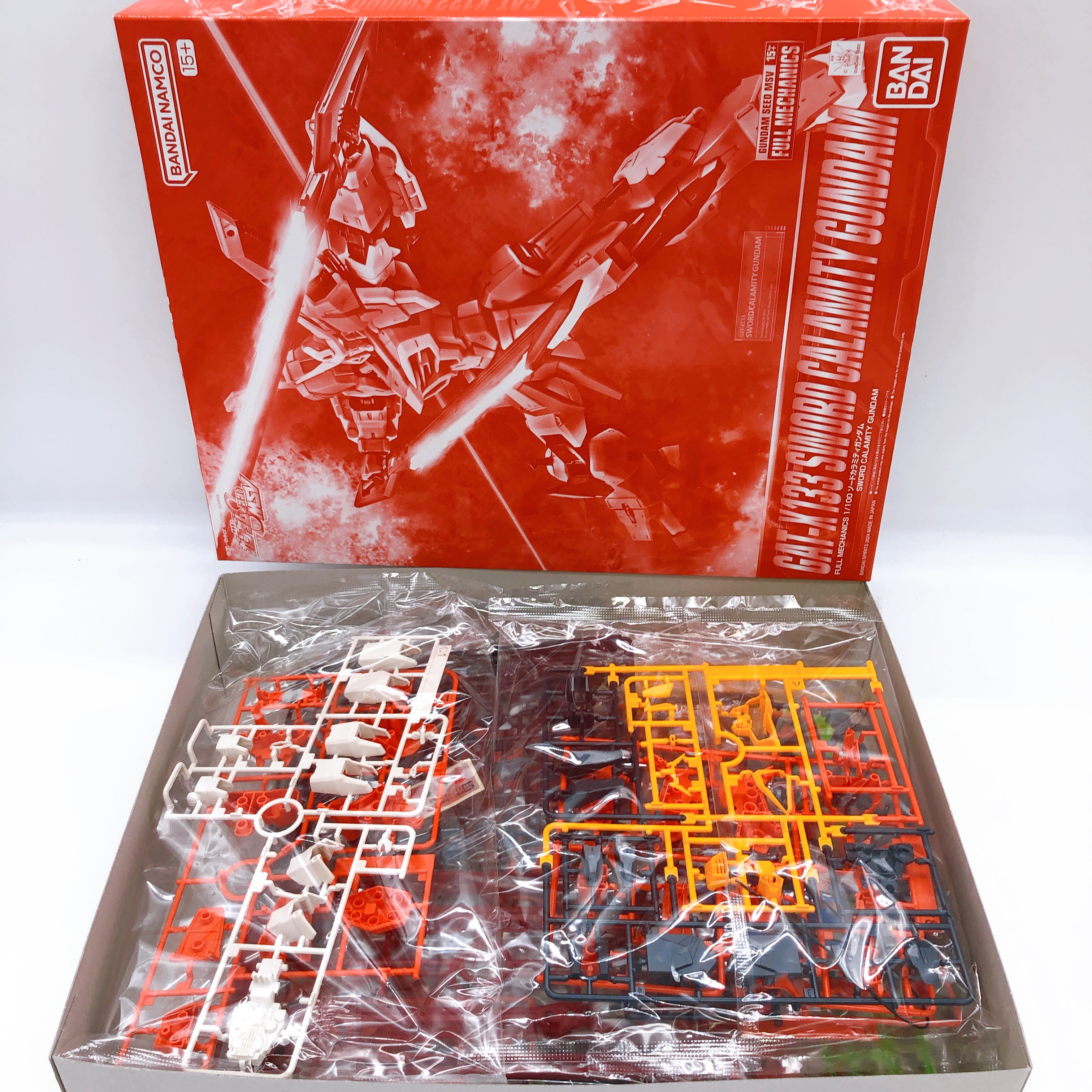 Full Mechanics 1/100 Sword Calamity Gundam Gunpla Model Kit Premium Bandai NEW
