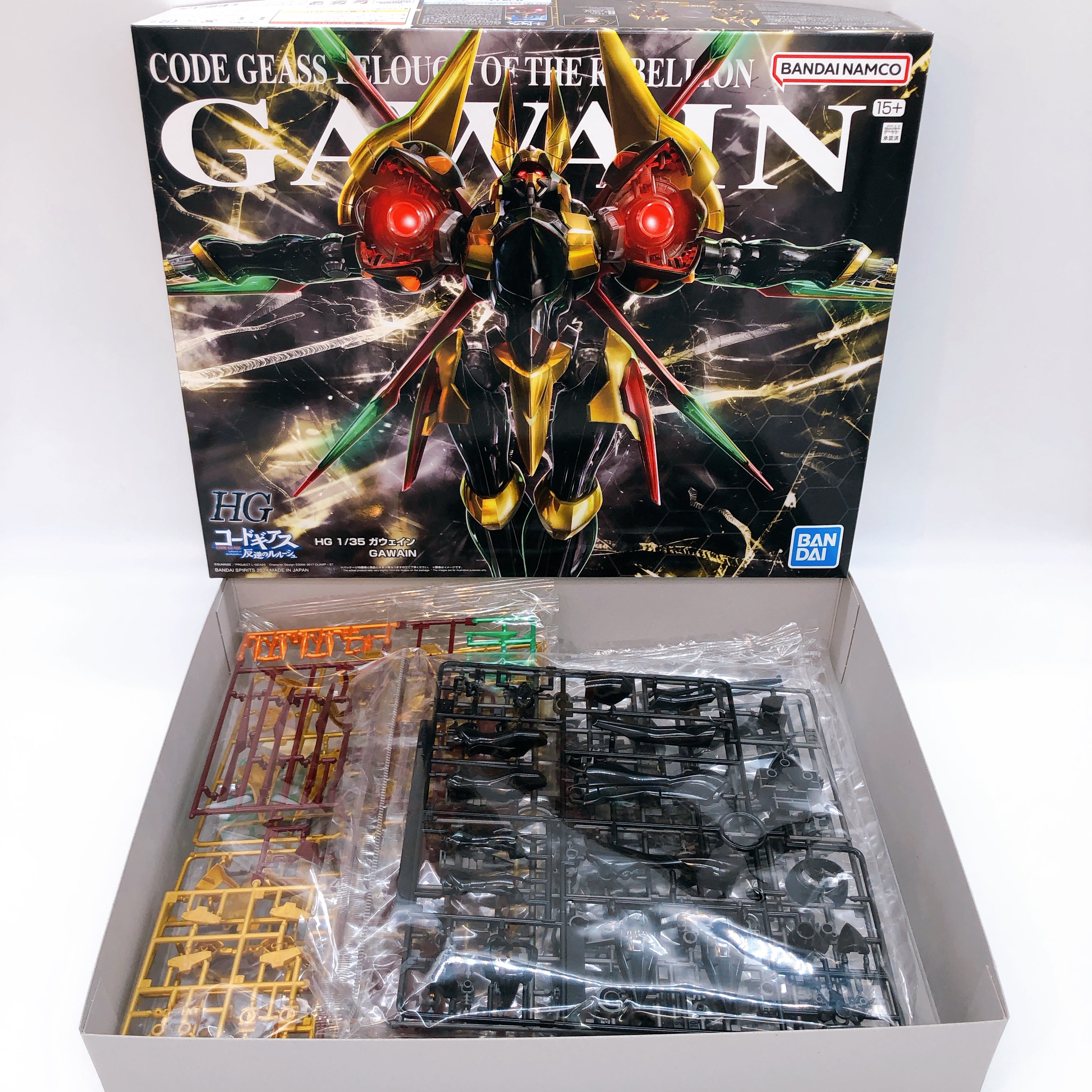 HG 1/35 GAWAIN Code Geass Lelouch of the Rebellion Model Kit Premium Bandai NEW