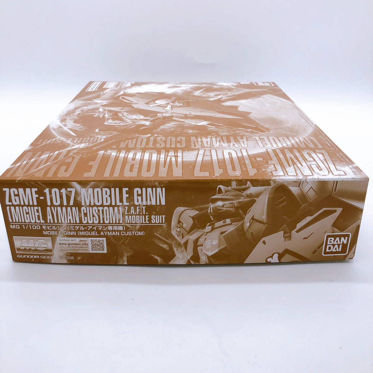 MG 1/100 Mobile Ginn Miguel Ayman Custom ZGMF-1017 Model Kit Premium Bandai NEW