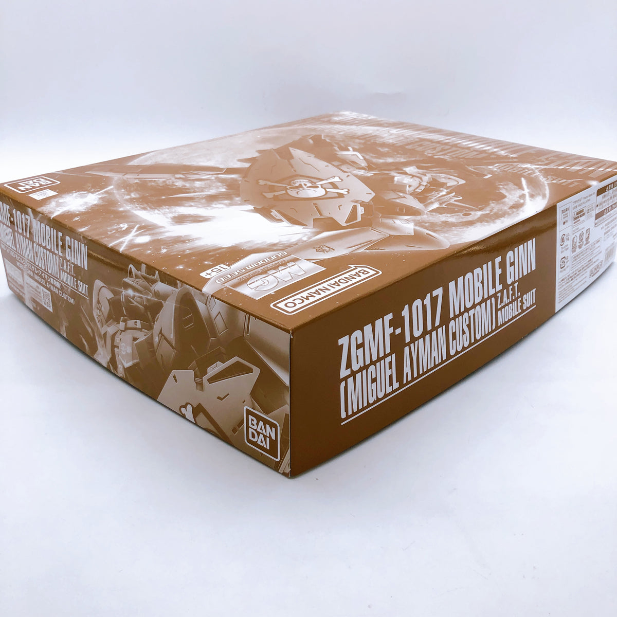 MG 1/100 Mobile Ginn Miguel Ayman Custom ZGMF-1017 Model Kit Premium Bandai NEW