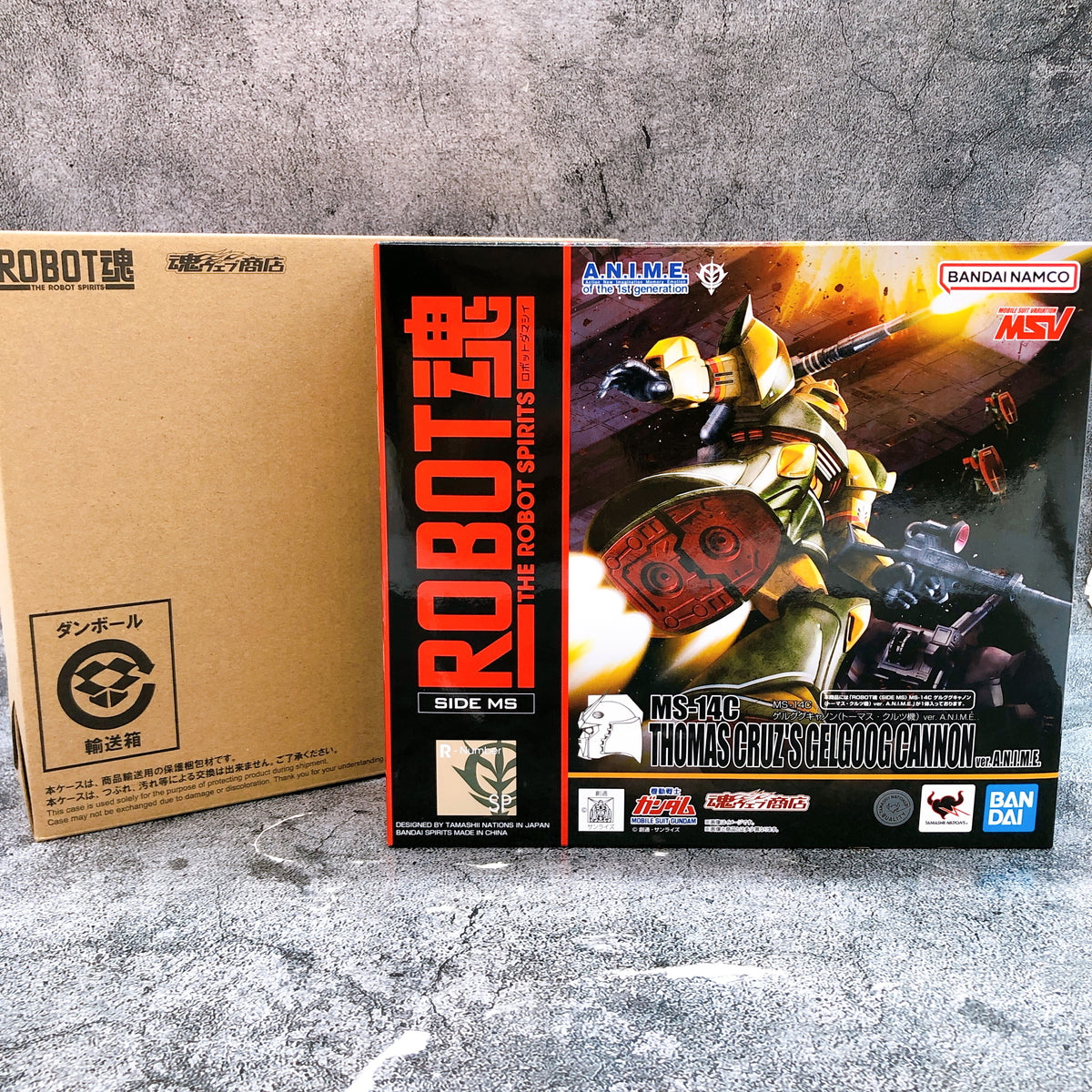 Robot Spirits Thomas Cruz's Gelgoog Canoon ver. A.N.I.M.E. Figure 15+ Bandai NEW