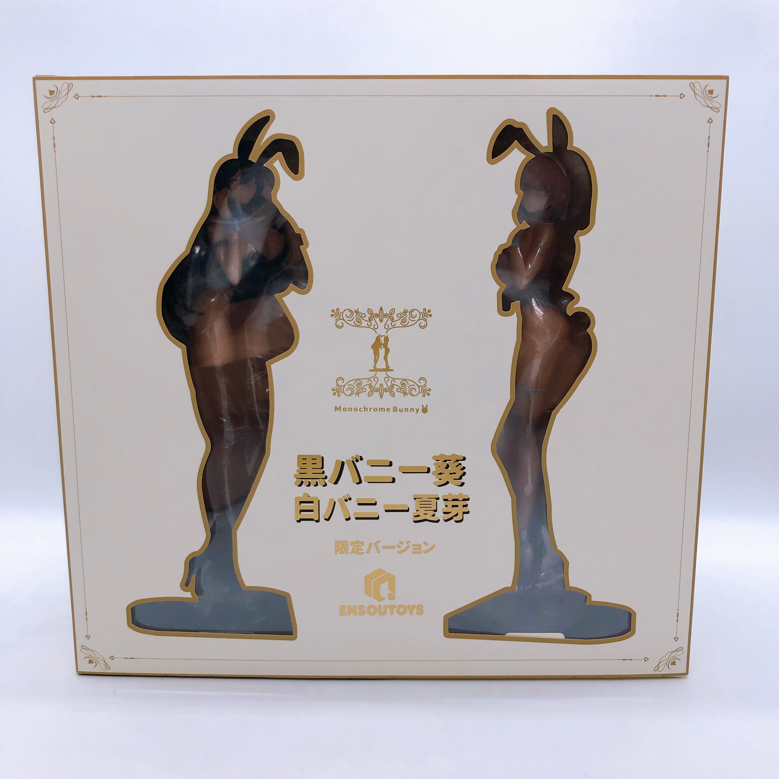 Ikomochi Black Bunny Aoi & White Bunny Natsume Limited Ver. 1/6 Figure ENSOUTOYS
