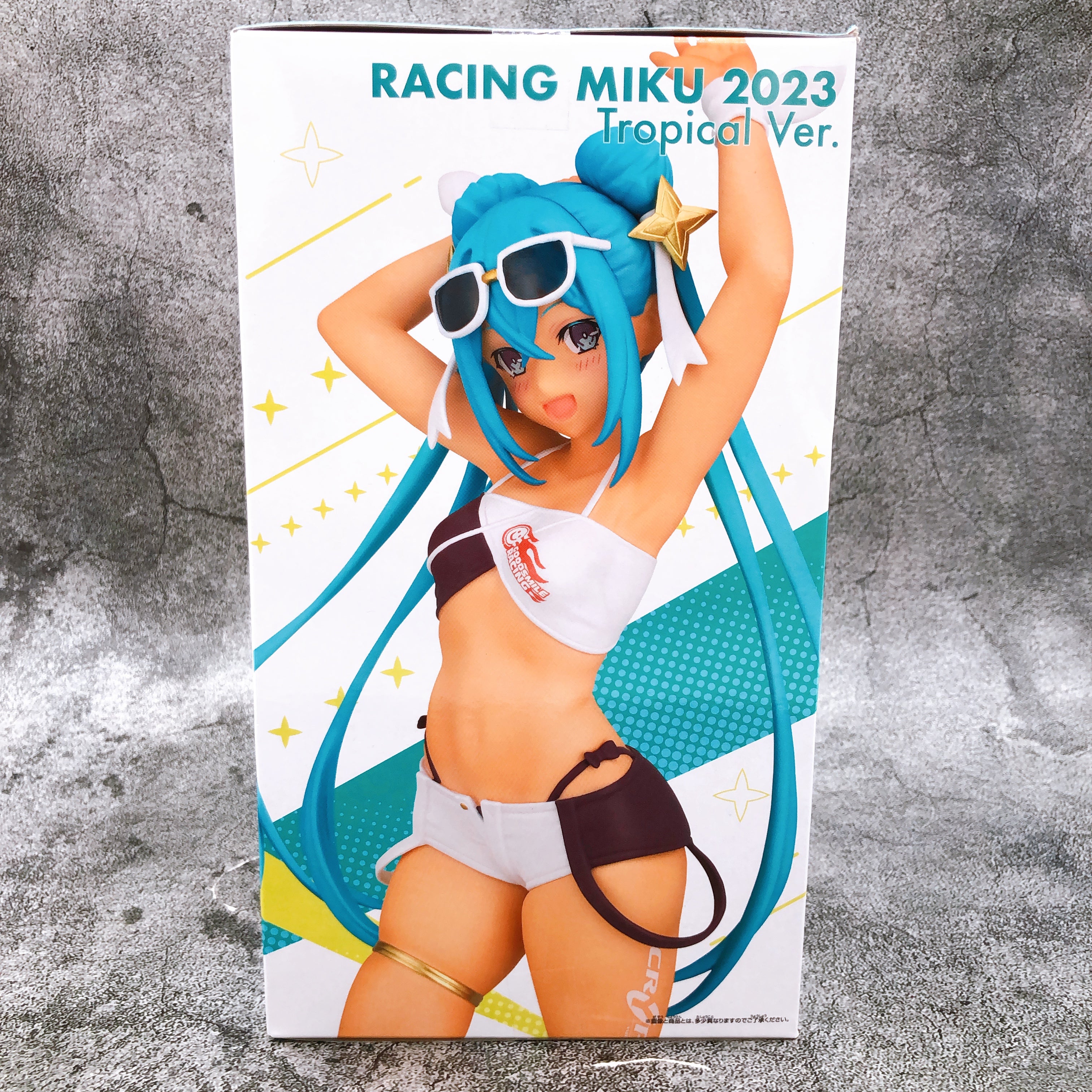 Hatsune Miku Racing Ver. Racing Miku 2023 Tropical ver. Figure BANPRESTO Japan