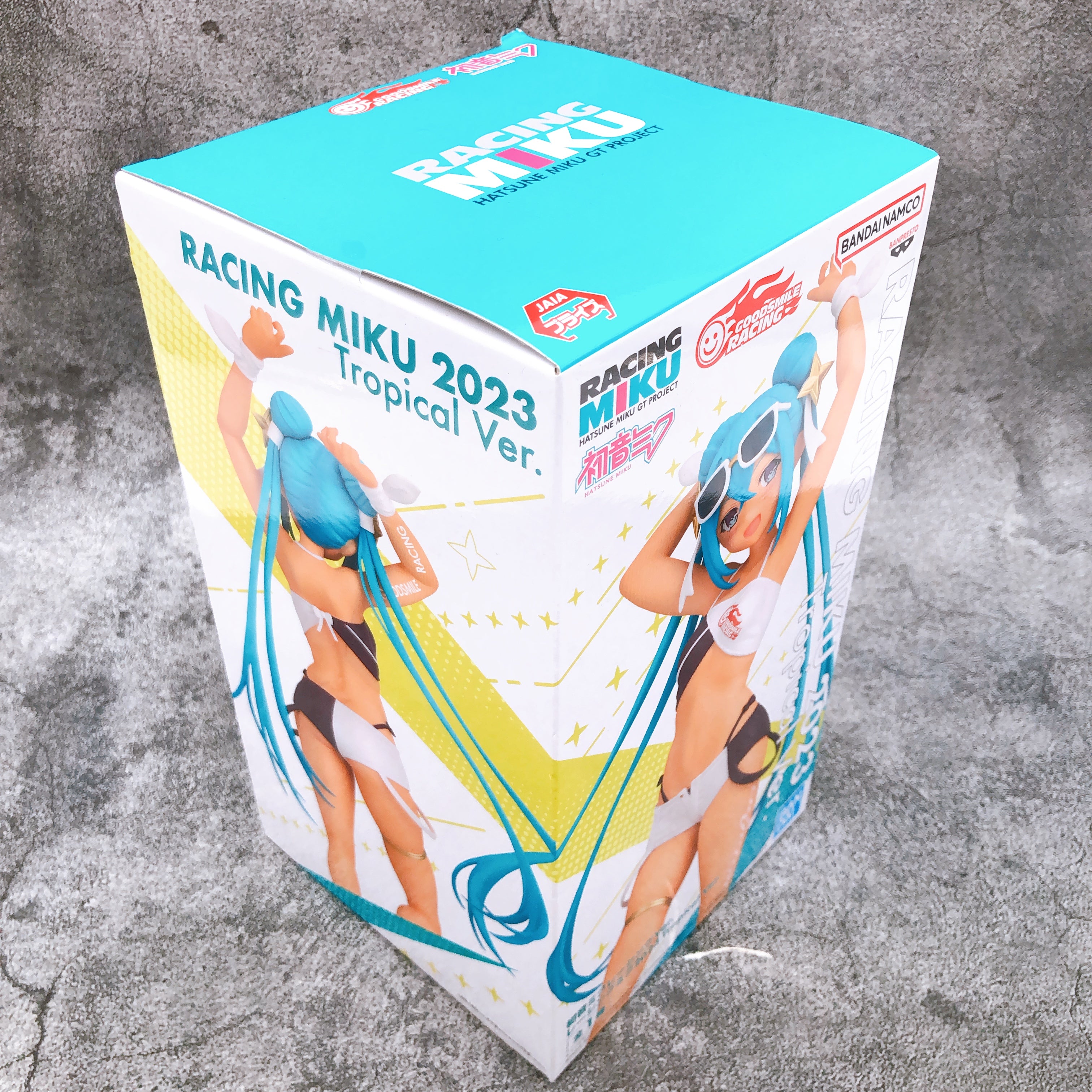 Hatsune Miku Racing Ver. Racing Miku 2023 Tropical ver. Figure BANPRESTO Japan
