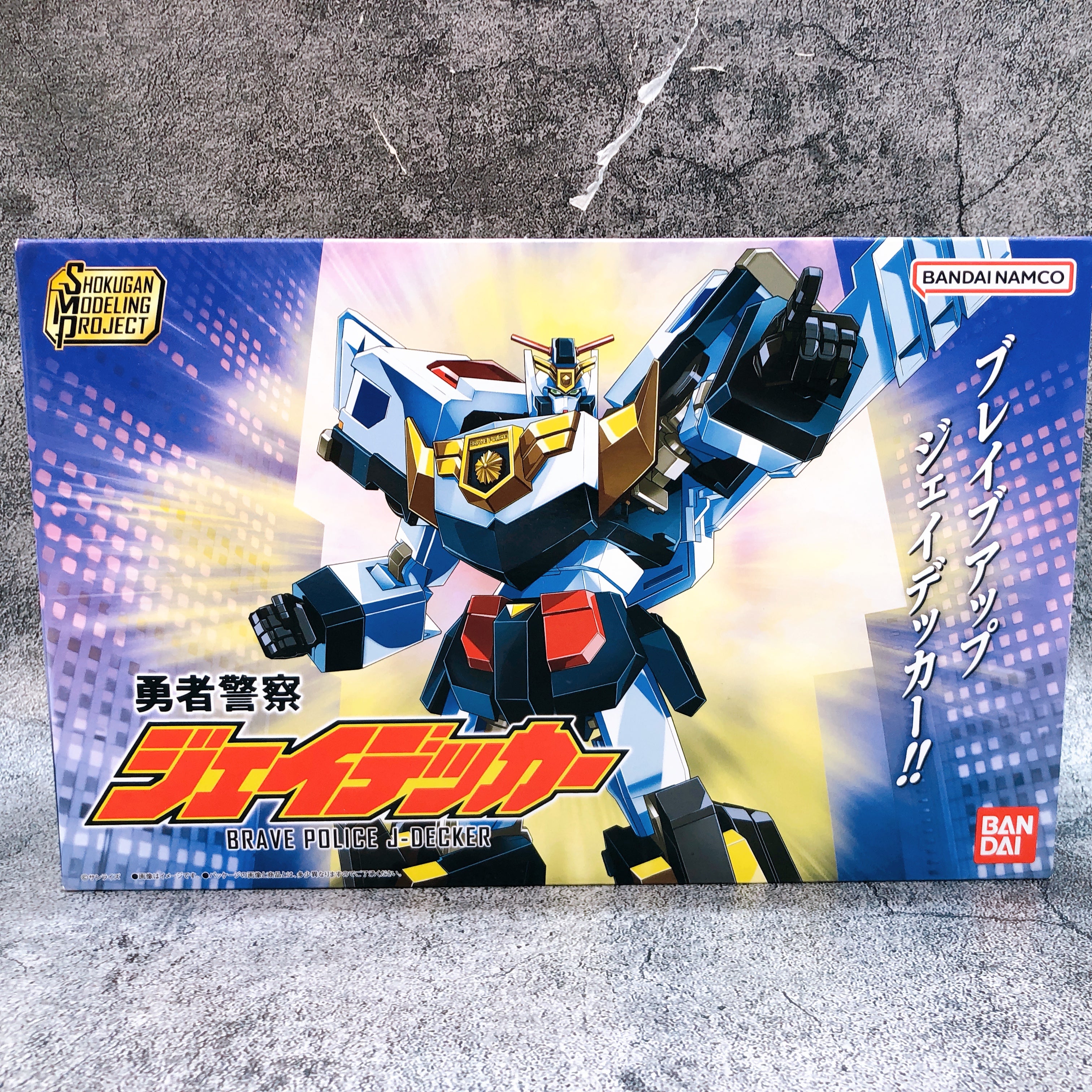 SMP J-Decker Brave Police Shokugan Plastic Model Kit Bandai Japan Sealed NEW