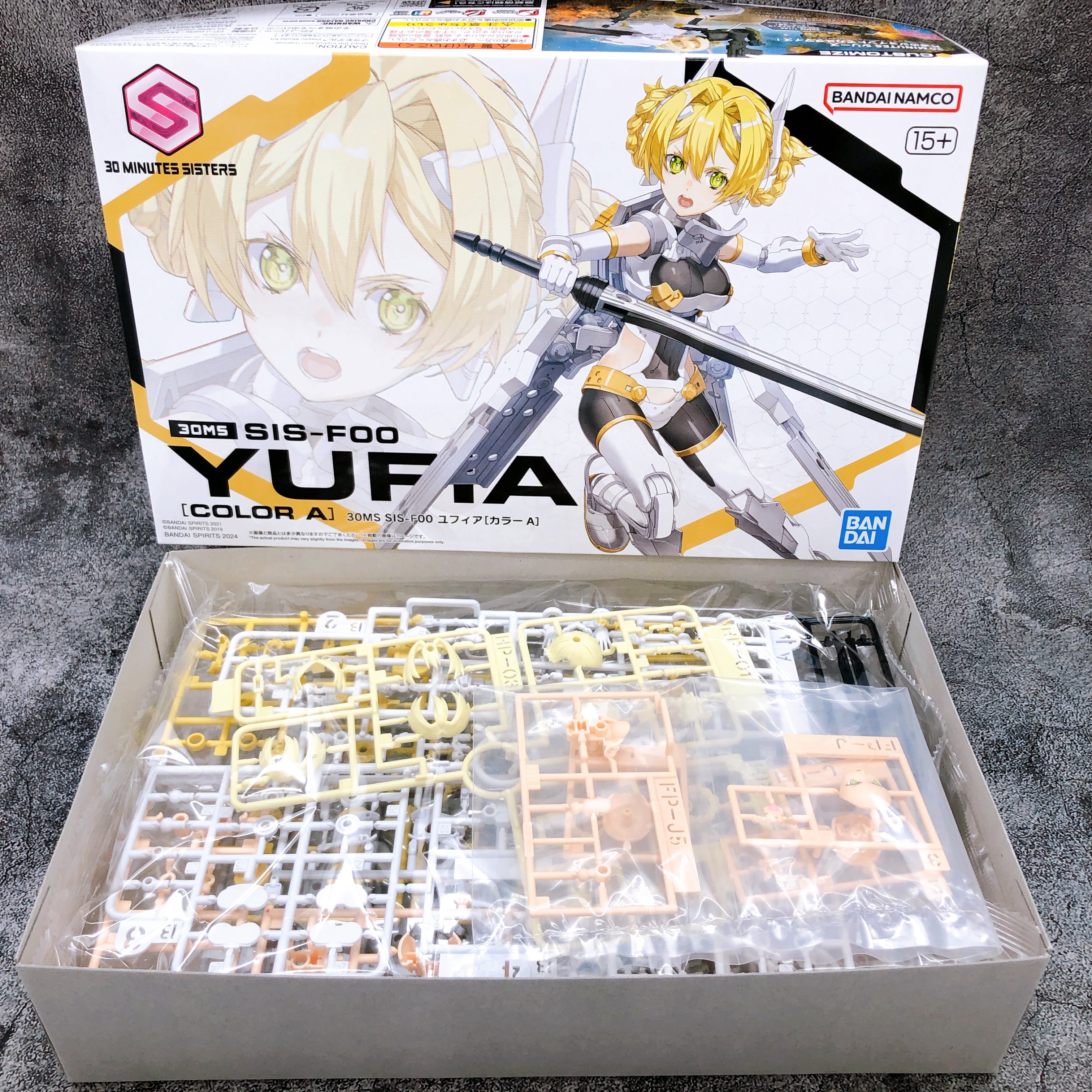 30MS SIS-F00 Yufia Color A 30 Minutes Sisters Model Kit Bandai Japan NEW