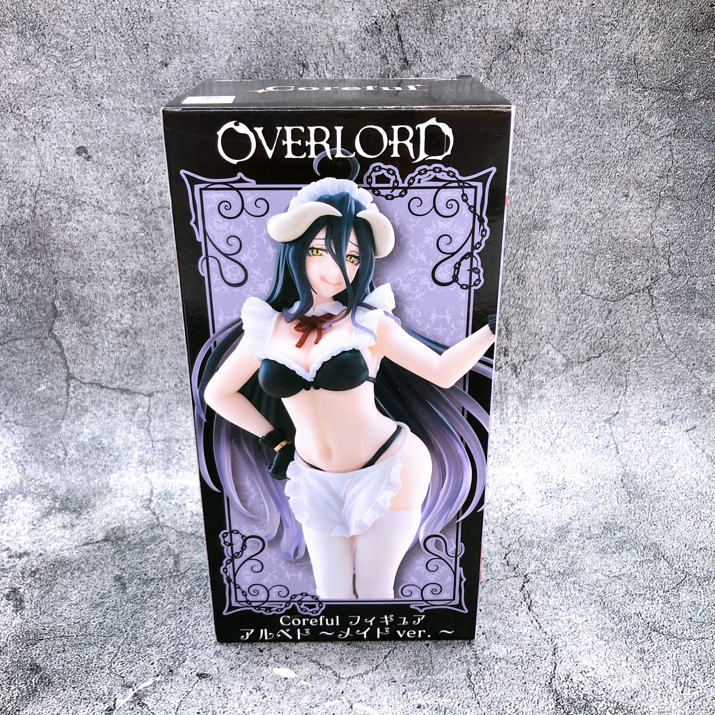 Overlord Albedo Maid Ver Coreful Figure Taito Japan Sealed FASTSHIP