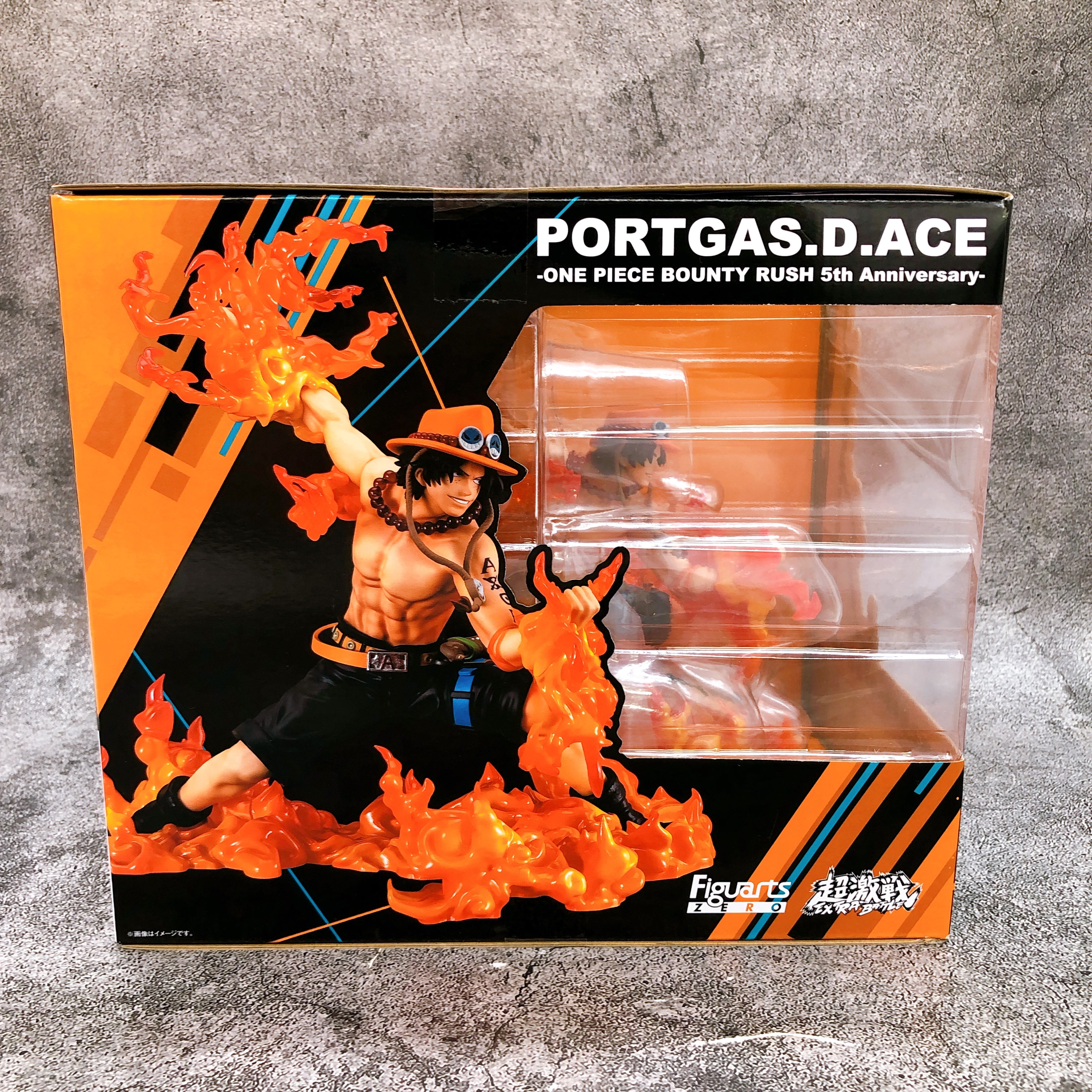 One Piece Portgas D. Ace Figuarts ZERO Extra Battle Bounty Rush 5th Anniversary